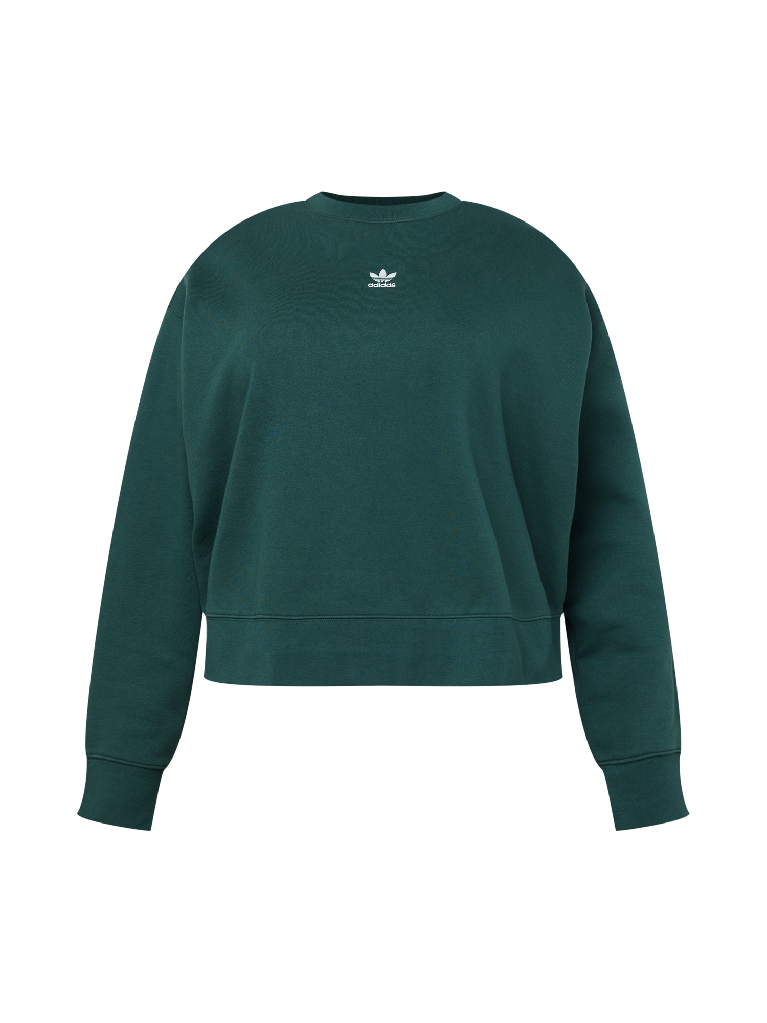 ADIDAS ORIGINALS Majica  temno zelena / bela
