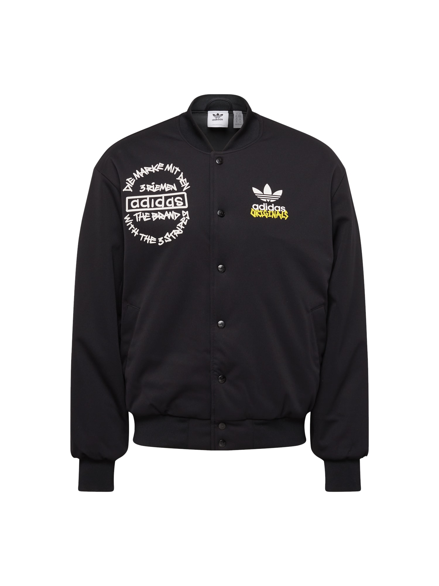 ADIDAS ORIGINALS Prehodna jakna 'UNITE'  modra / rumena / črna / bela