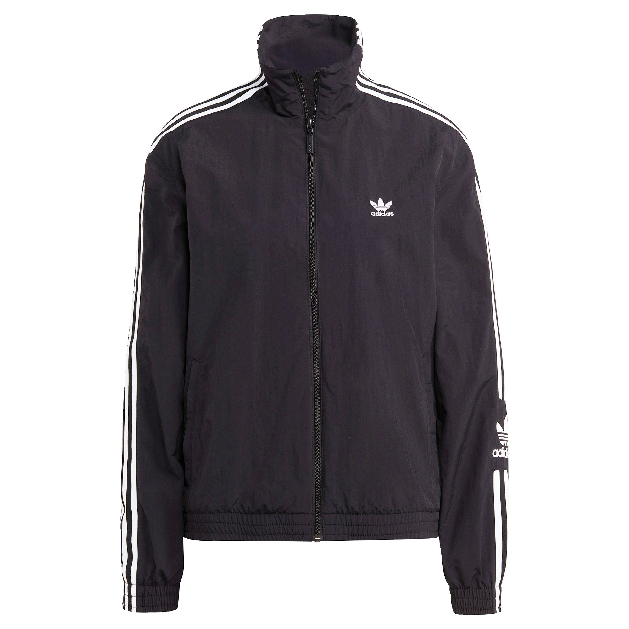 ADIDAS ORIGINALS Prehodna jakna  črna / bela