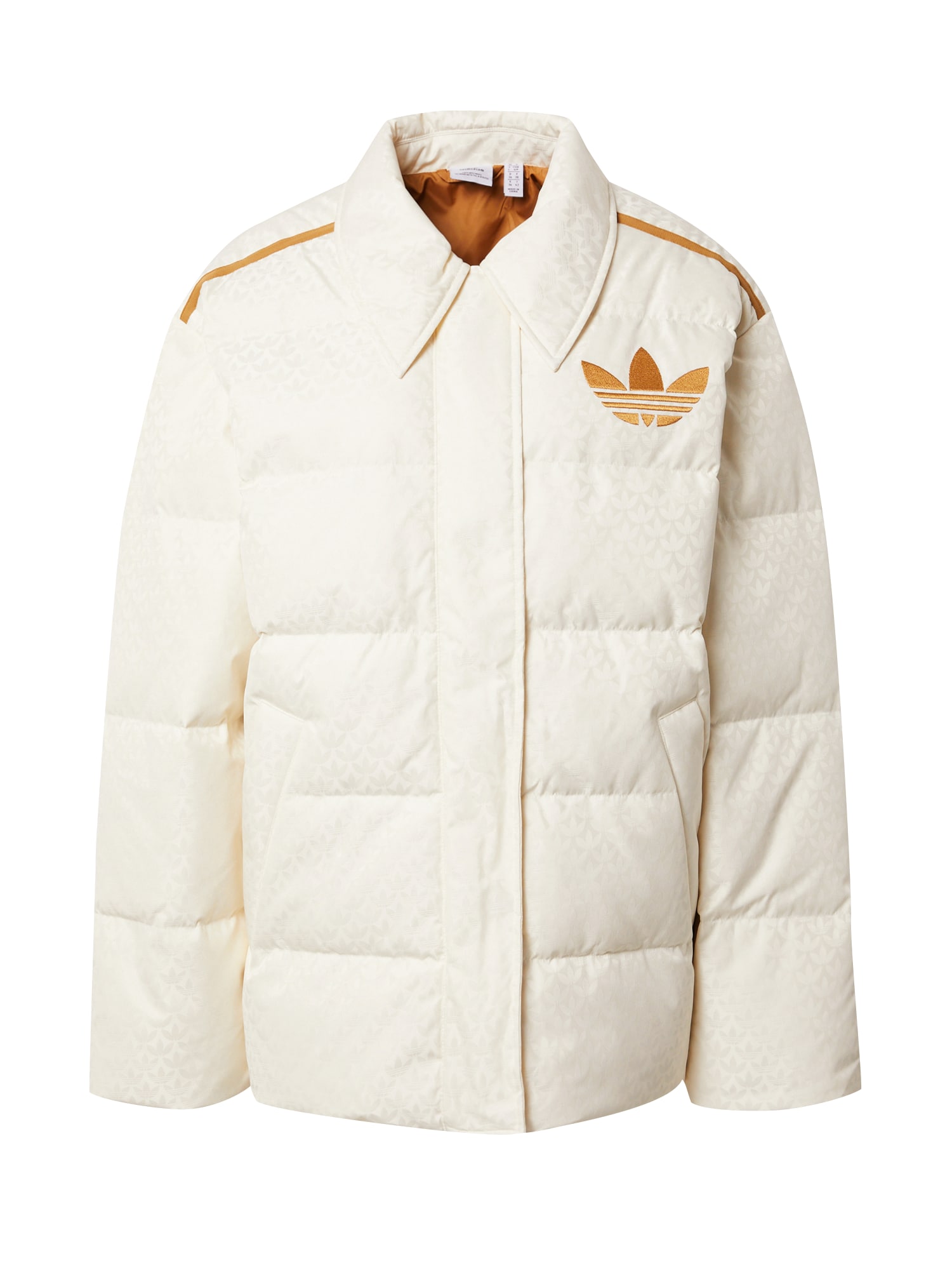 ADIDAS ORIGINALS Prehodna jakna  kremna / karamel