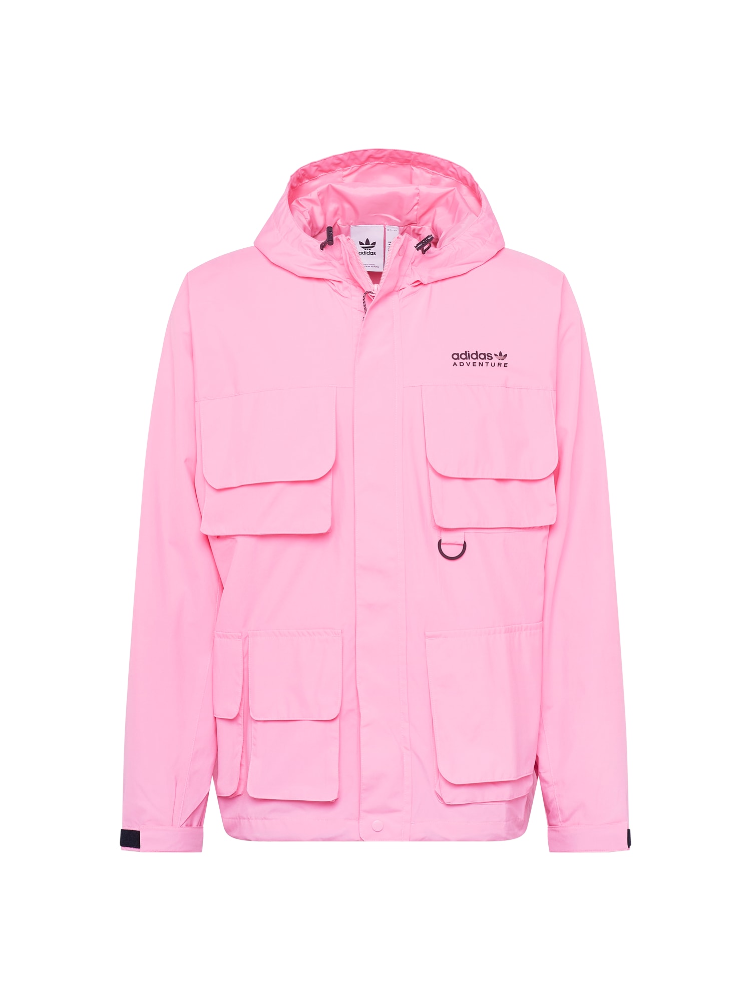 ADIDAS ORIGINALS Prehodna jakna  roza / črna