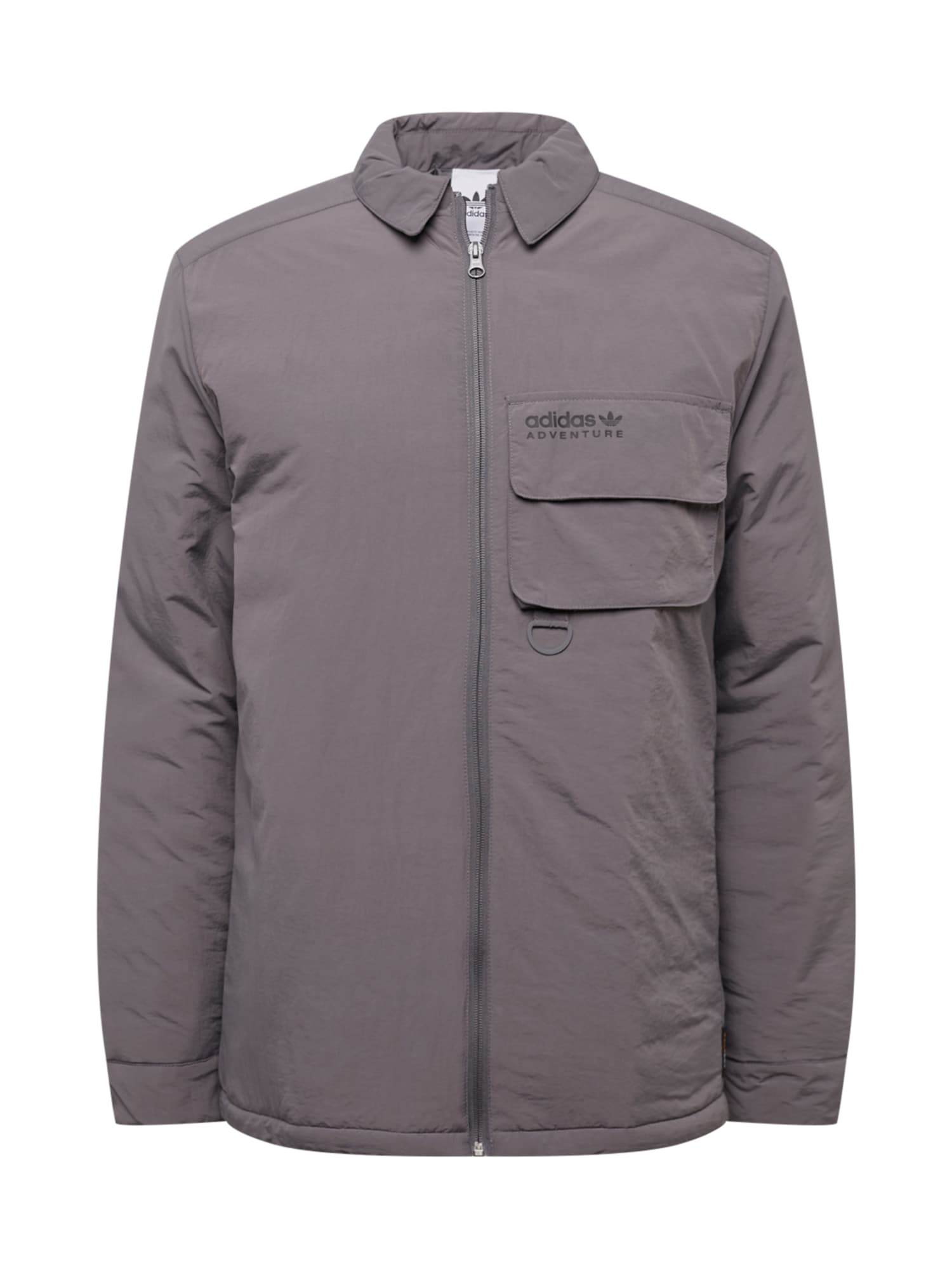 ADIDAS ORIGINALS Prehodna jakna  temno siva