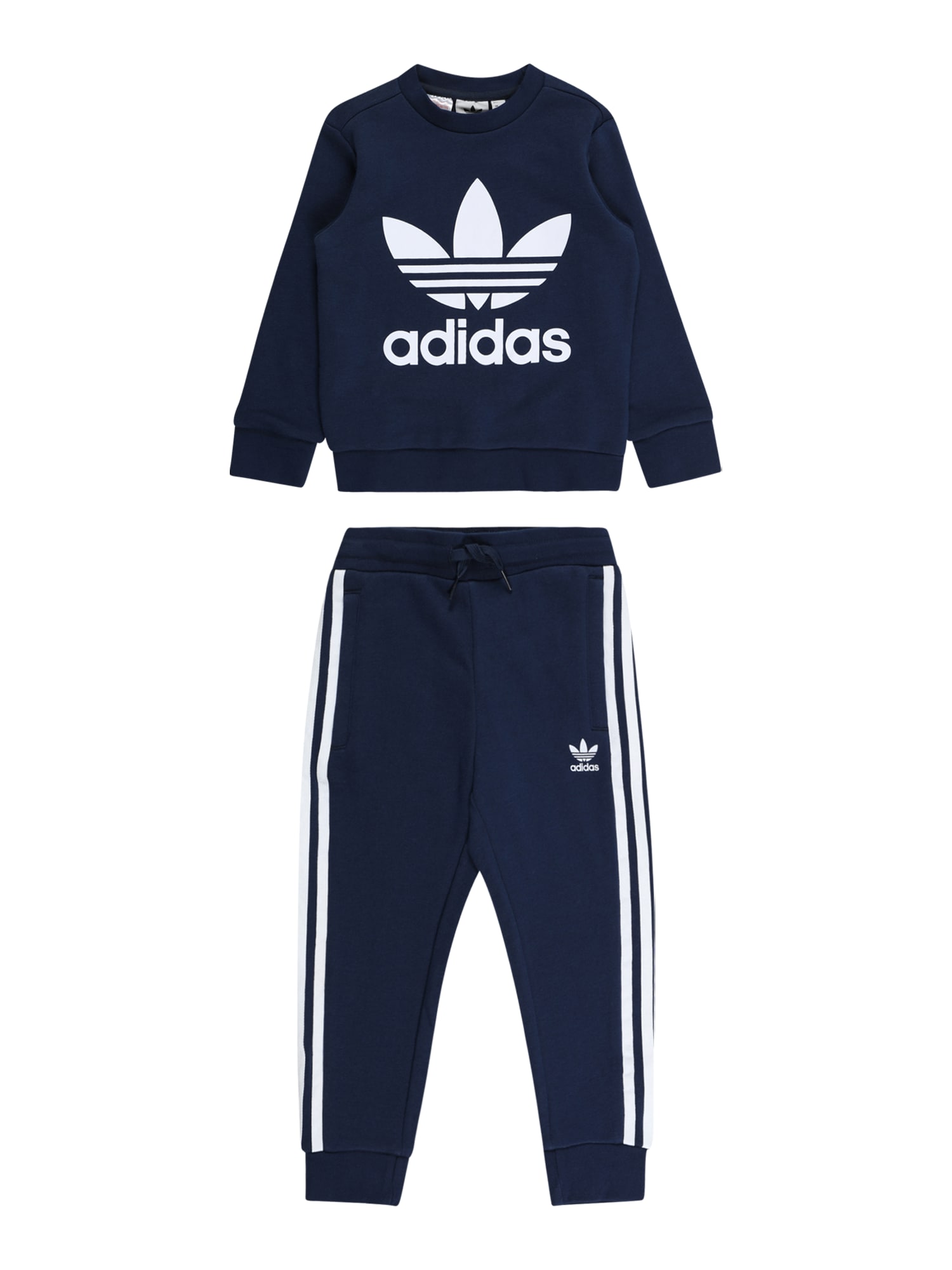 ADIDAS ORIGINALS Trenirka za tek  mornarska / bela