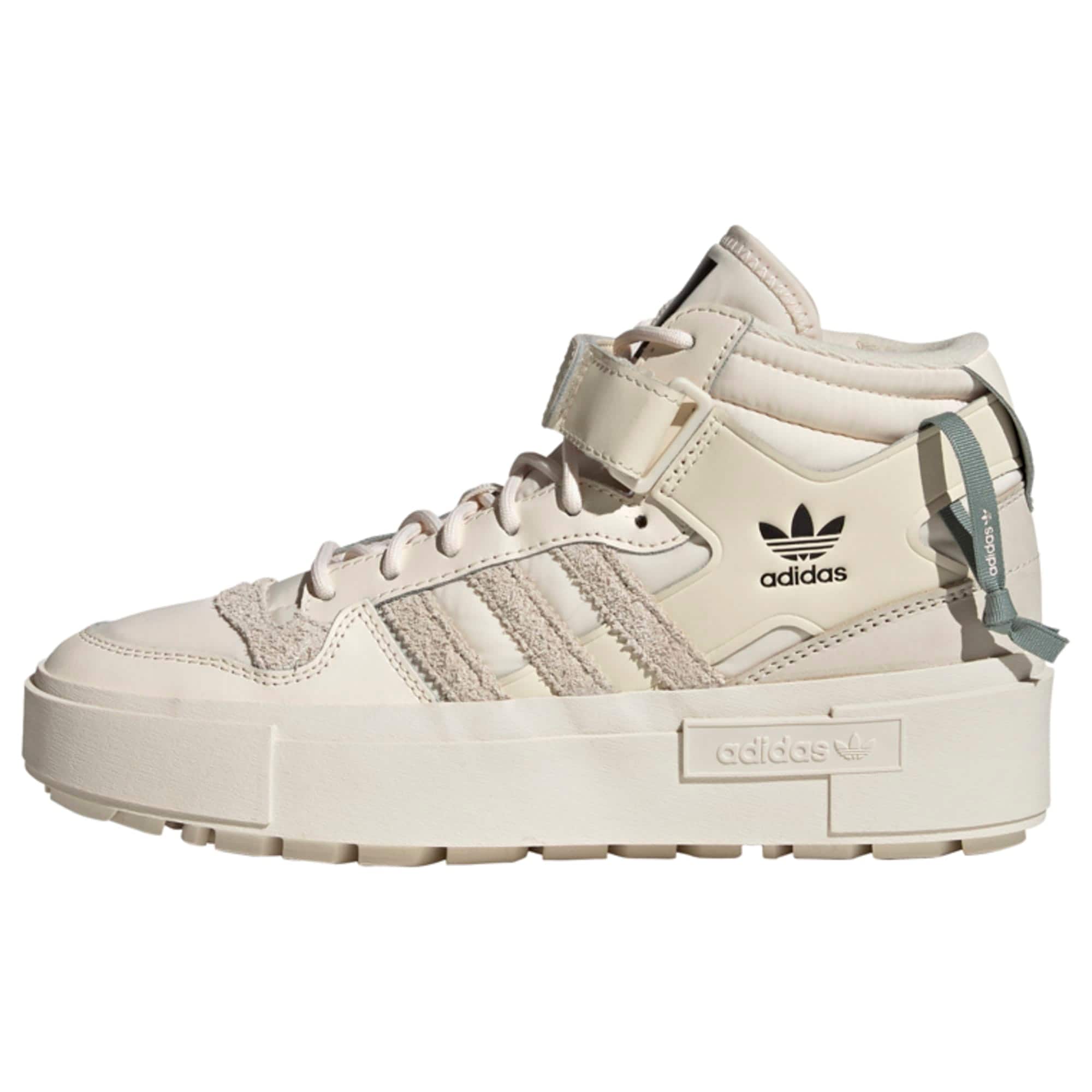 ADIDAS ORIGINALS Visoke superge 'Forum Bonega'  bež / kremna / črna