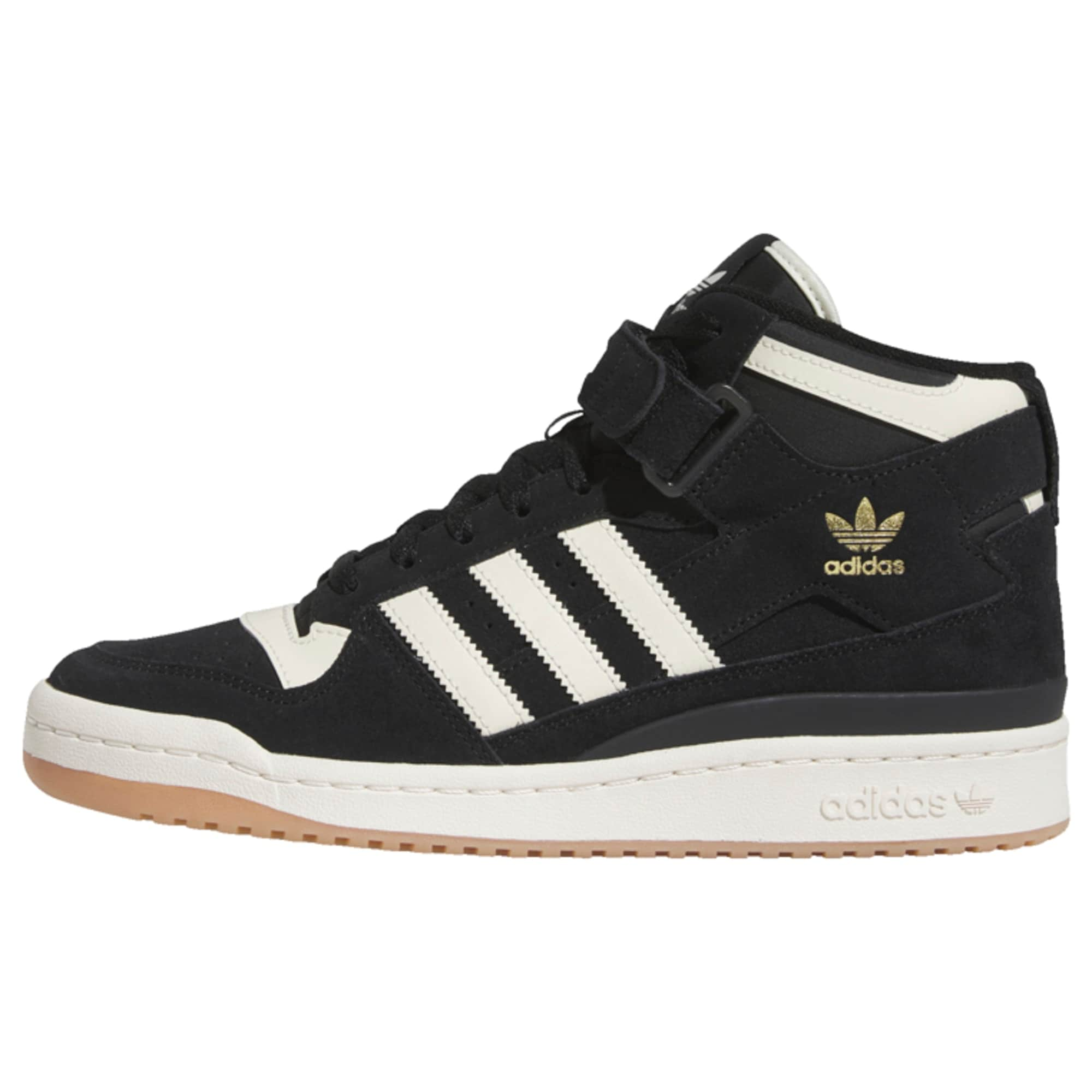 ADIDAS ORIGINALS Visoke superge 'Forum'  zlato-rumena / črna / bela