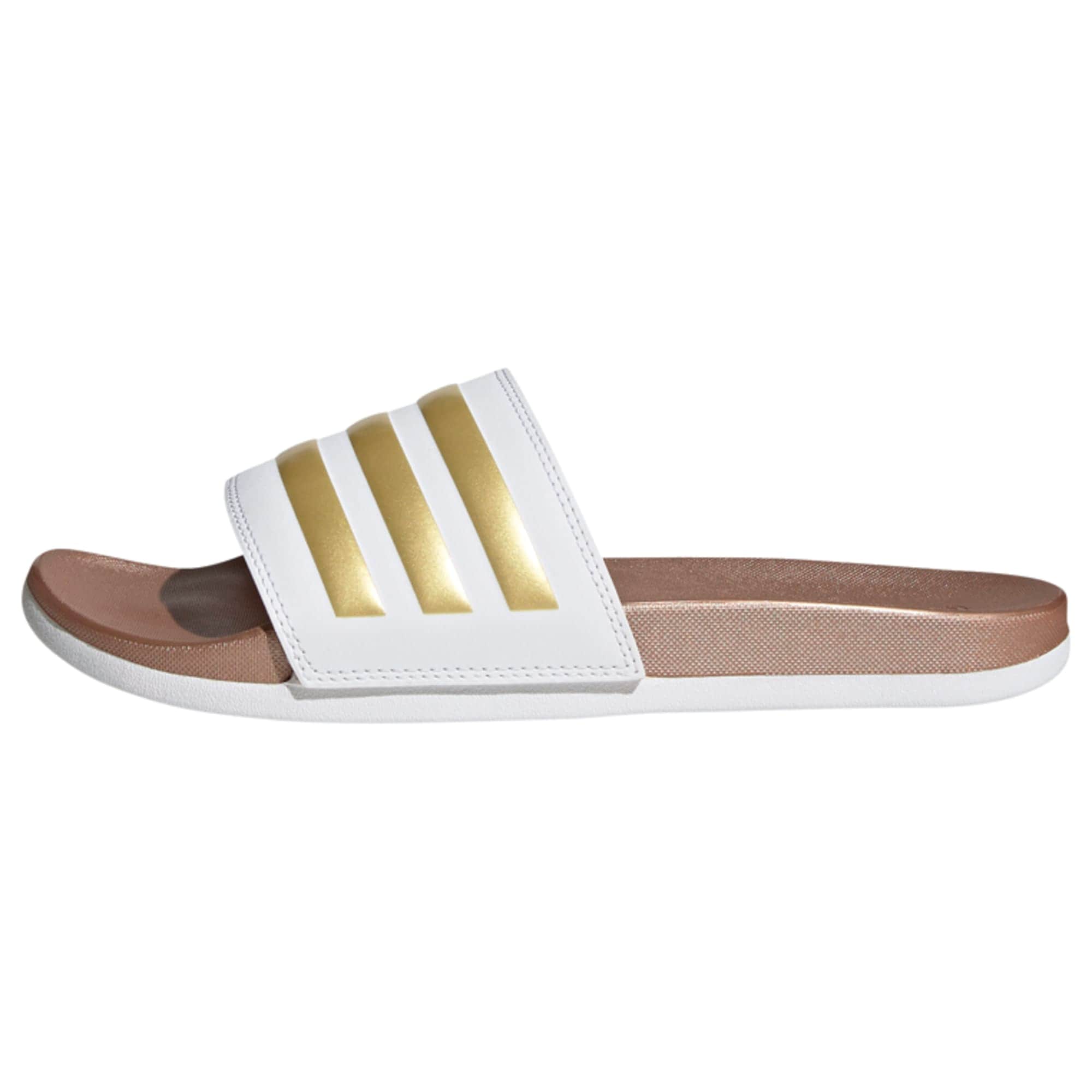 ADIDAS PERFORMANCE Čevelji za na plažo/kopanje 'Adilette '  zlata / roza / bela