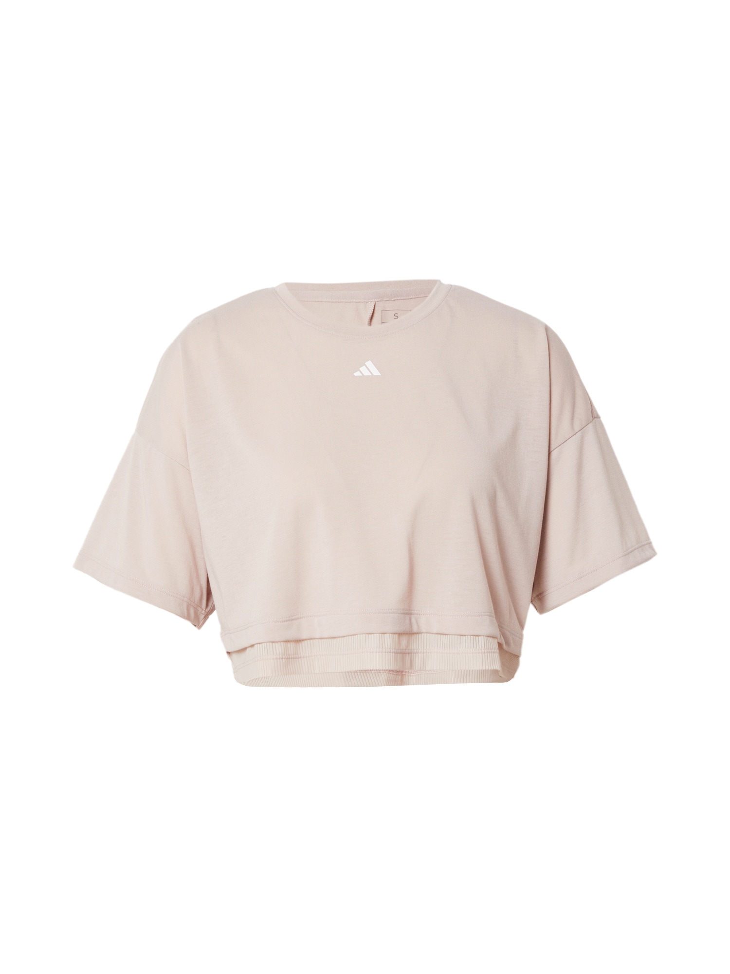 ADIDAS PERFORMANCE Funkcionalna majica 'DANCE'  nude / bela