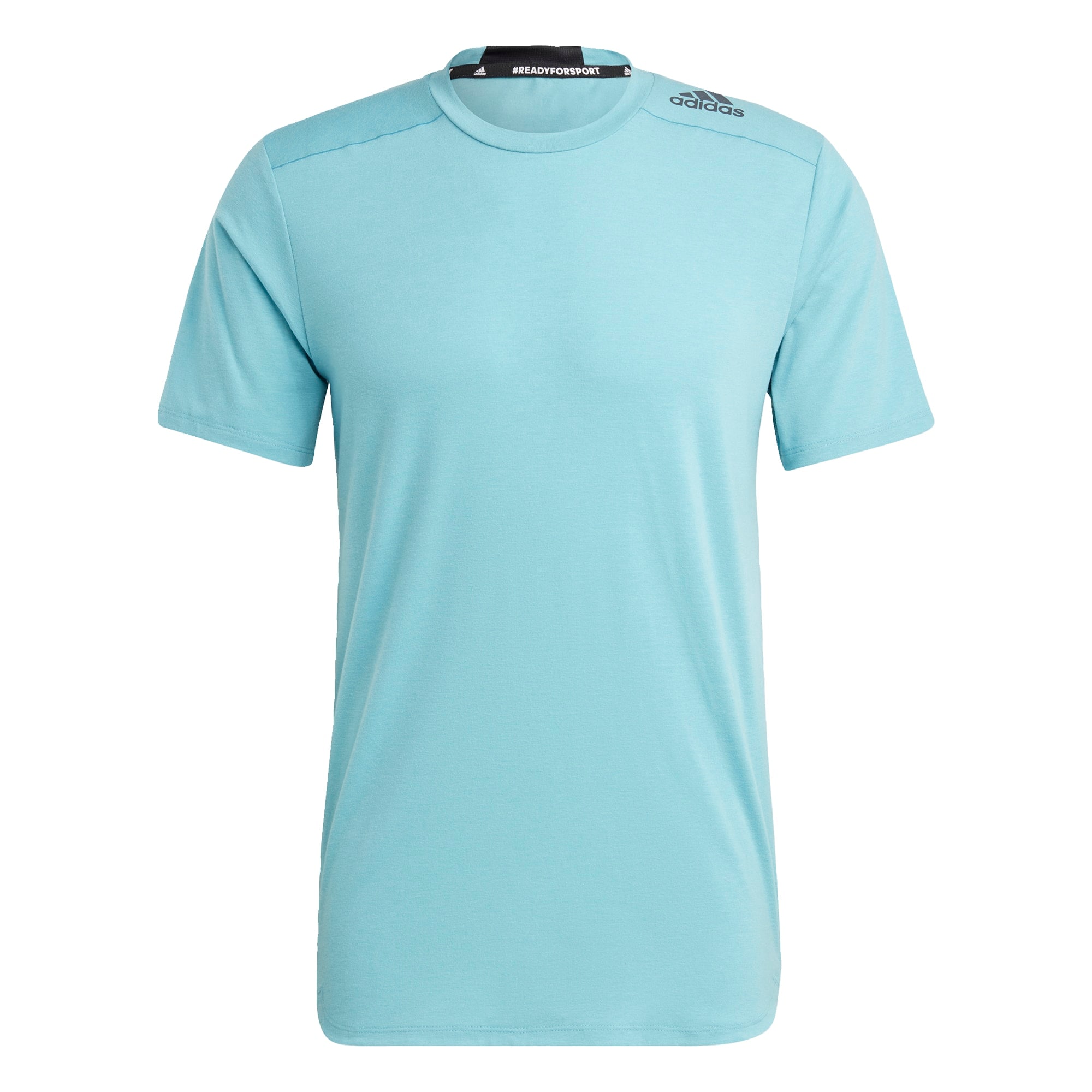 ADIDAS PERFORMANCE Funkcionalna majica  svetlo modra / črna
