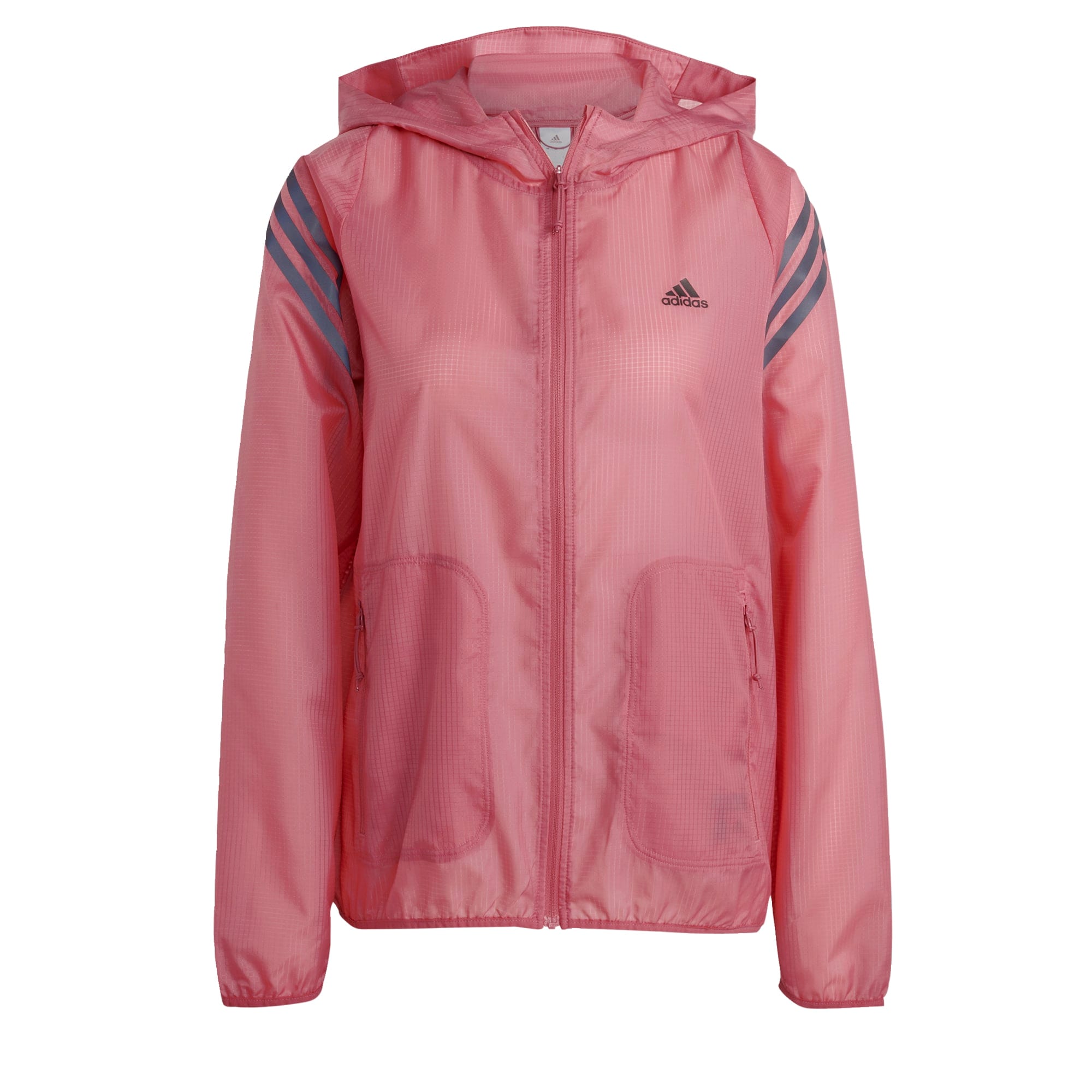 ADIDAS PERFORMANCE Športna jakna  temno siva / roza