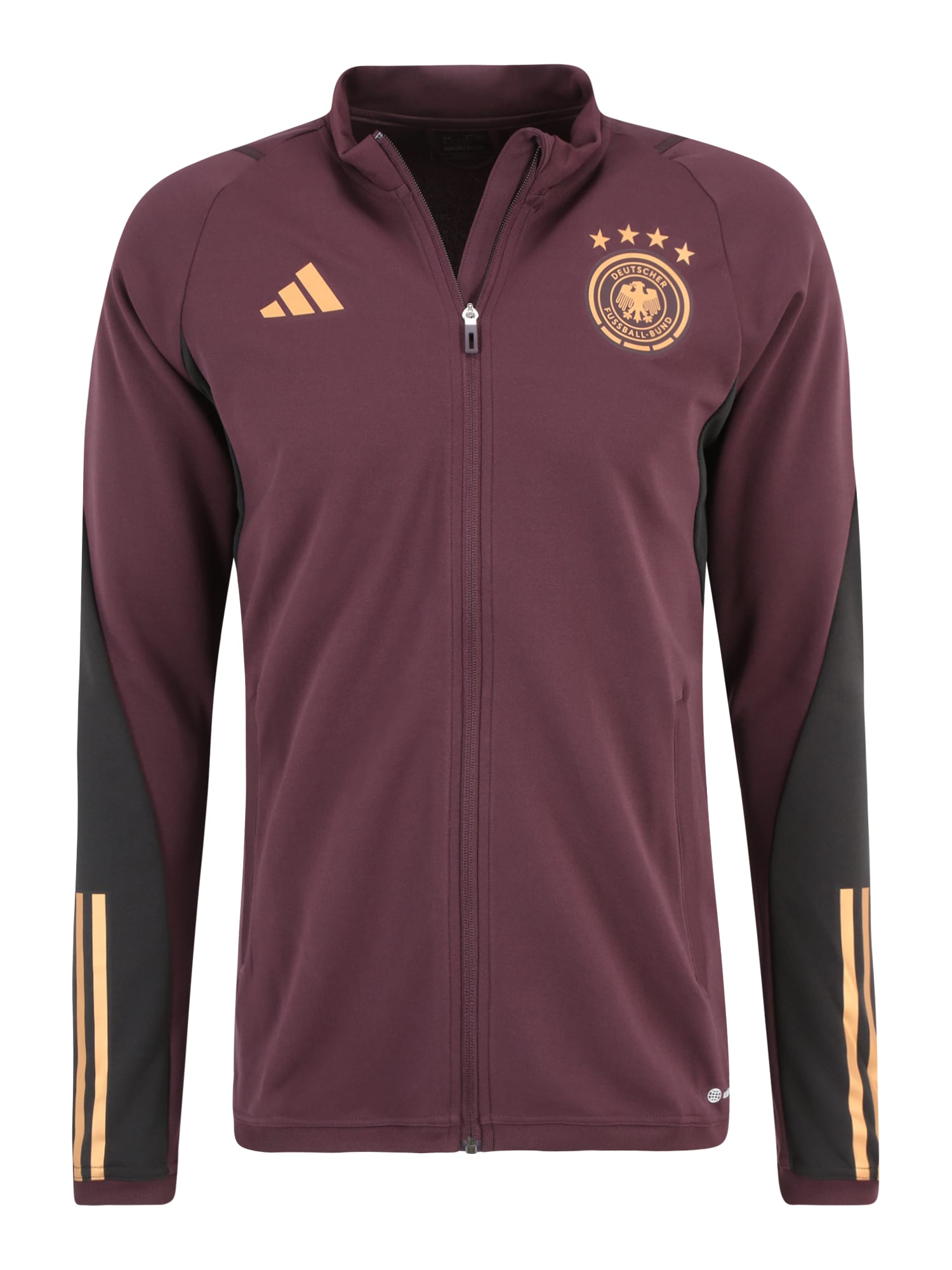 ADIDAS PERFORMANCE Športna jopa na zadrgo 'Tiro 23'  marelica / burgund / črna / bela