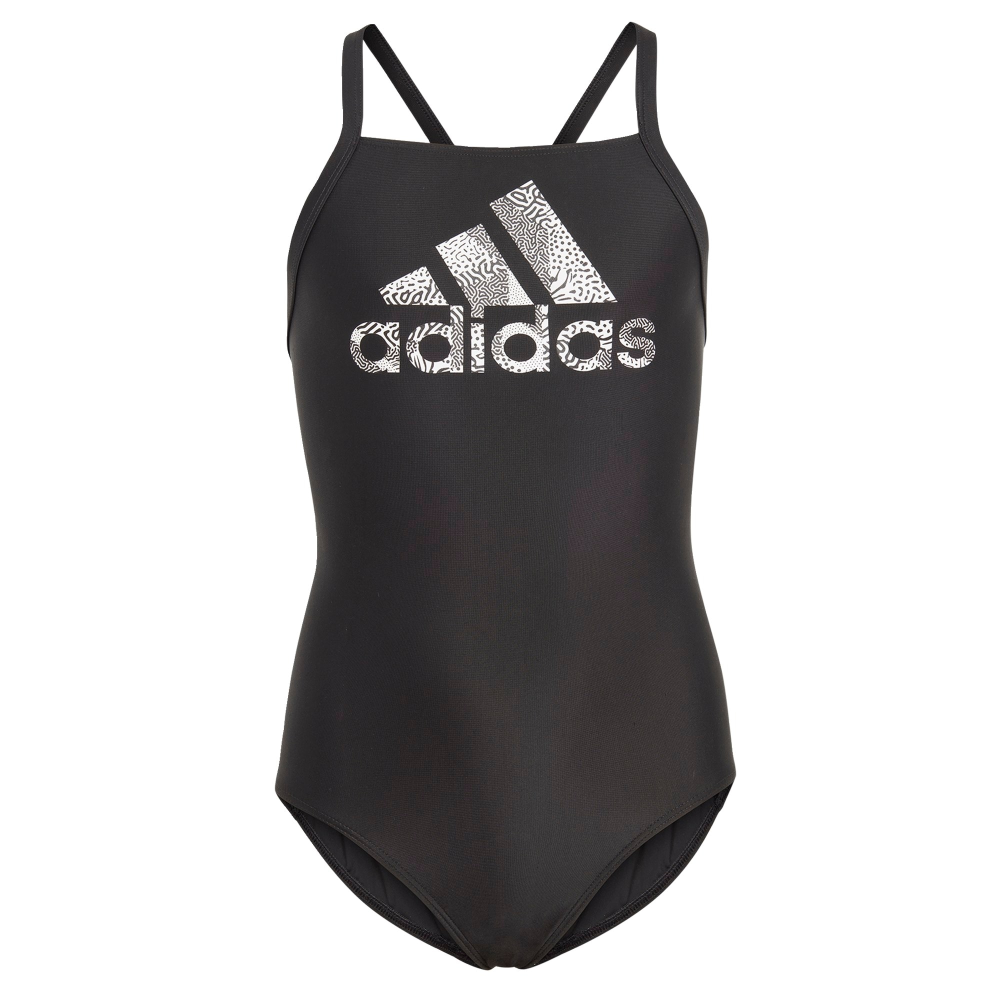 ADIDAS PERFORMANCE Športna kopalna moda  antracit / črna / bela