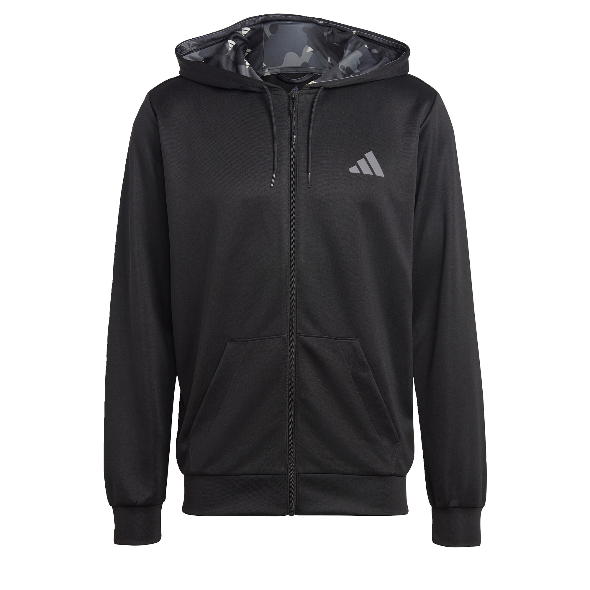 ADIDAS PERFORMANCE Športna majica  siva / črna