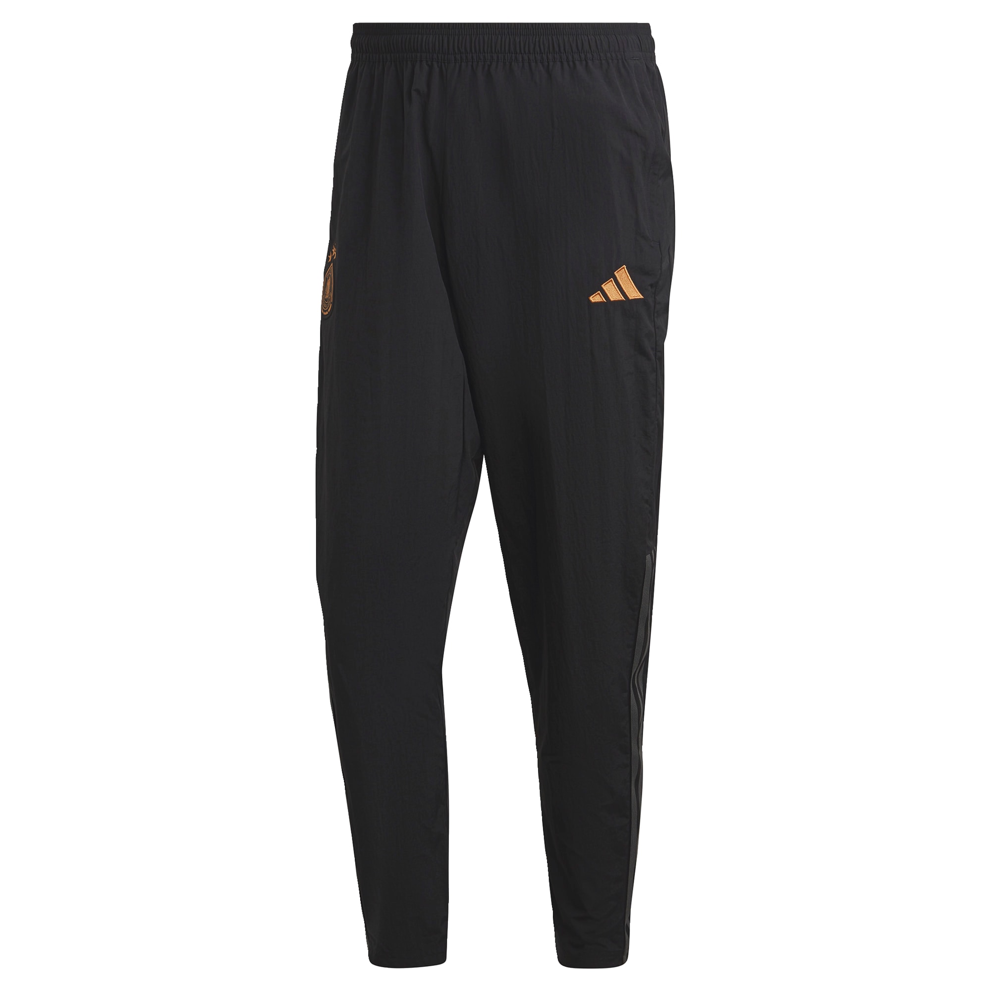 ADIDAS PERFORMANCE Športne hlače 'DFB'  zlato-rumena / temno siva / črna