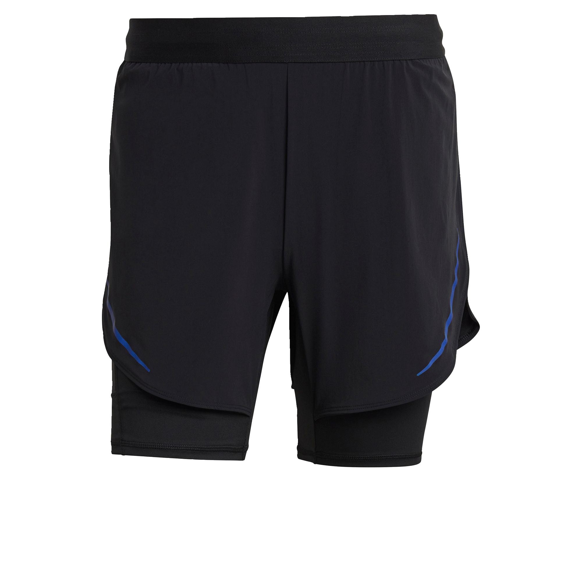 ADIDAS PERFORMANCE Športne hlače  modra / črna