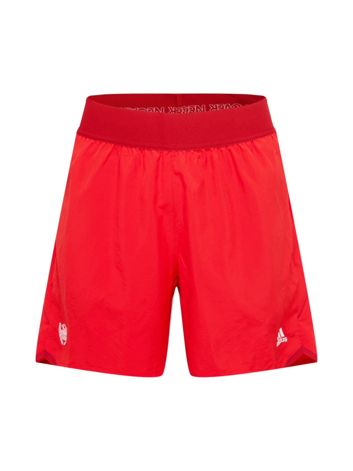 ADIDAS PERFORMANCE Športne hlače  rdeča / bela