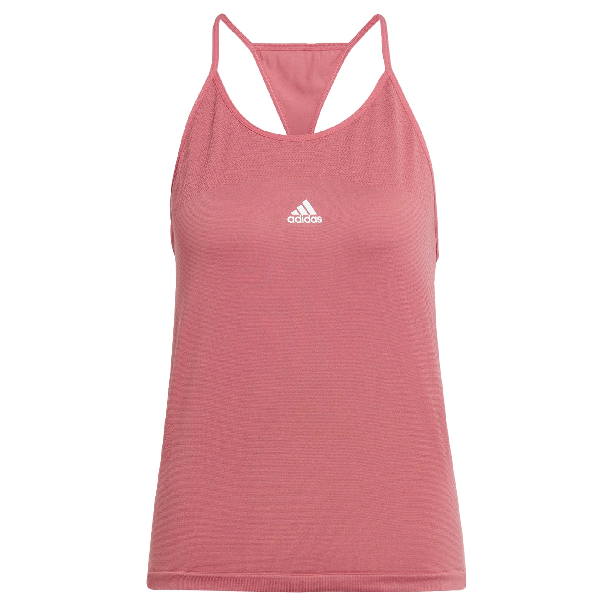 ADIDAS PERFORMANCE Športni top  roza / bela