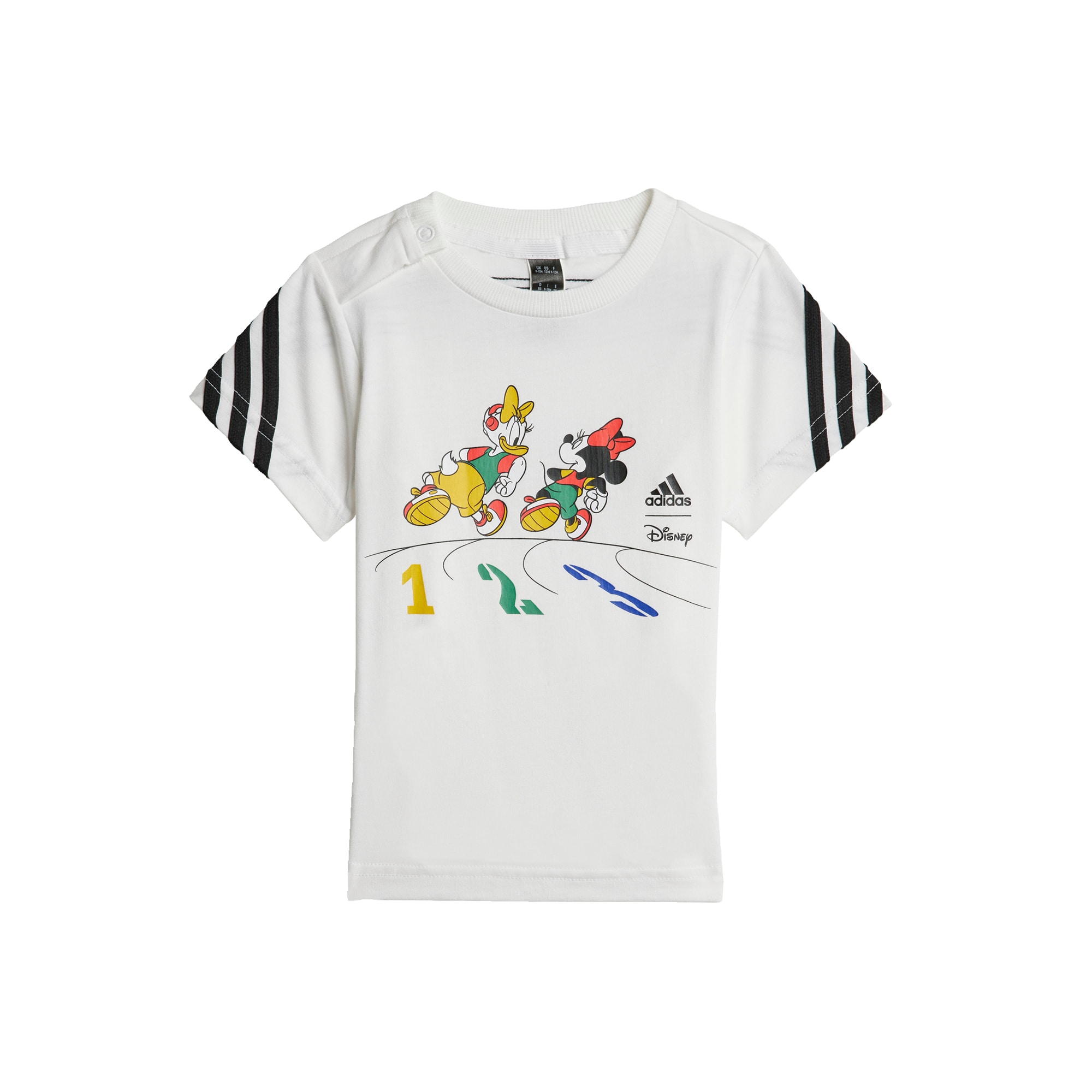 ADIDAS SPORTSWEAR Funkcionalna majica 'Disney Micky Maus'  mešane barve / bela