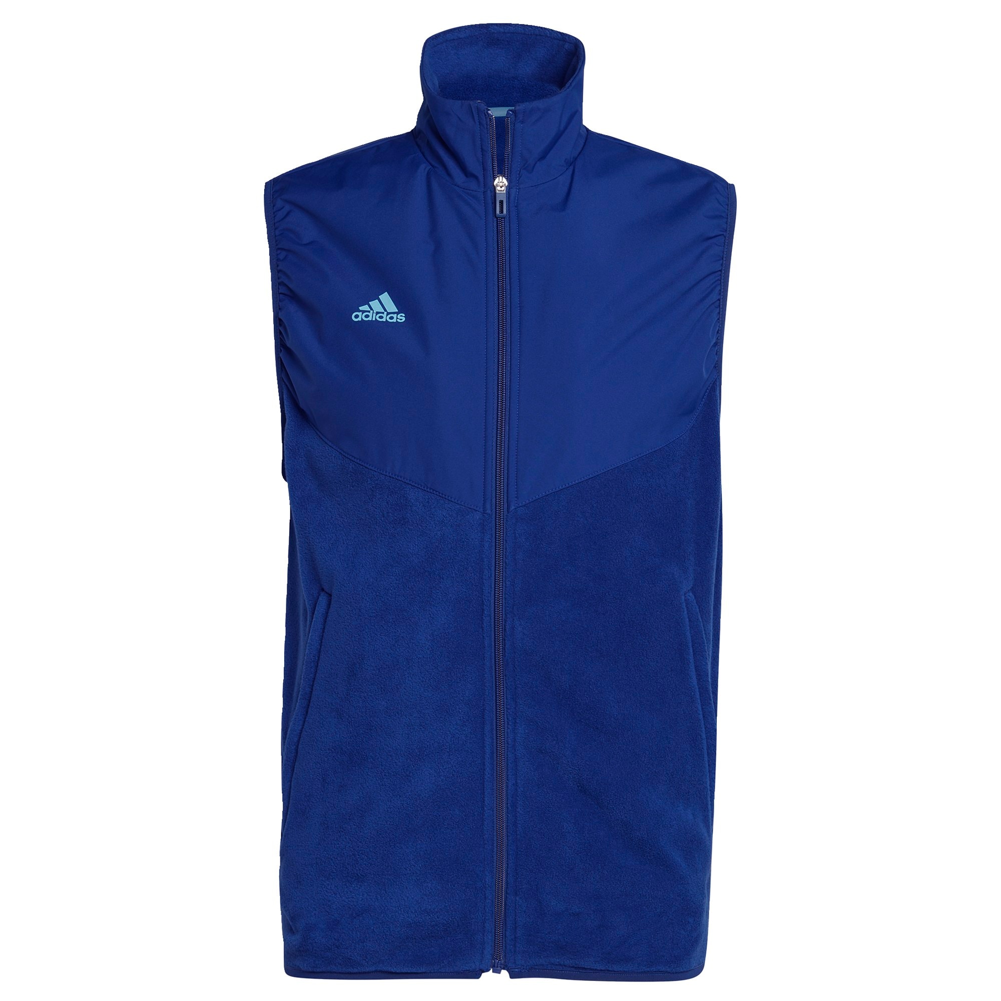 ADIDAS SPORTSWEAR Športen telovnik  modra / bela