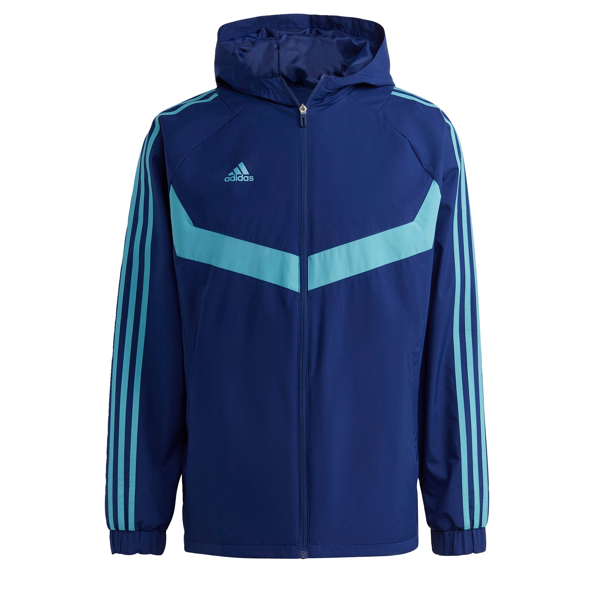 ADIDAS SPORTSWEAR Športna jakna 'Tiro'  svetlo modra / temno modra