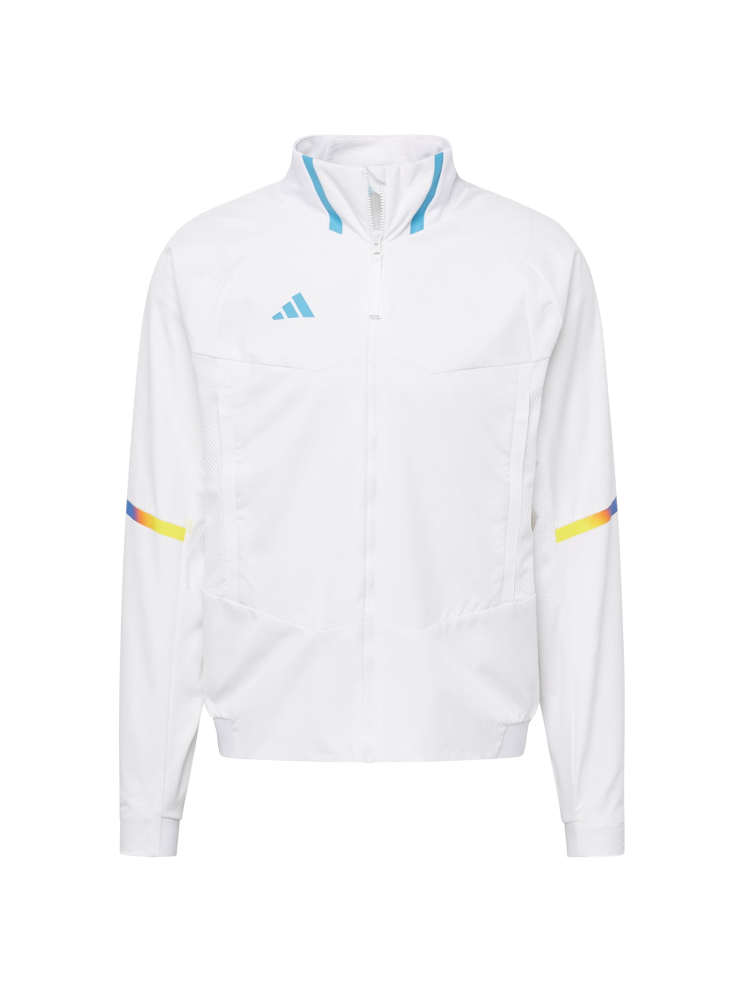 ADIDAS SPORTSWEAR Športna jakna  modra / rumena / bela