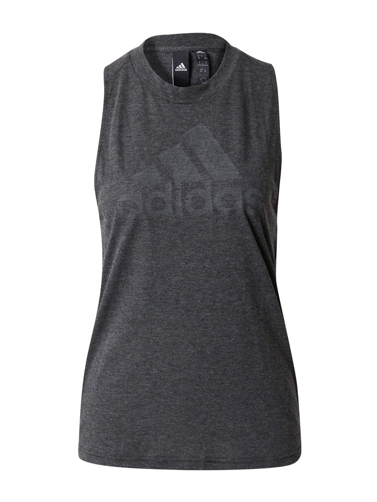 ADIDAS SPORTSWEAR Športni top  siva / temno siva