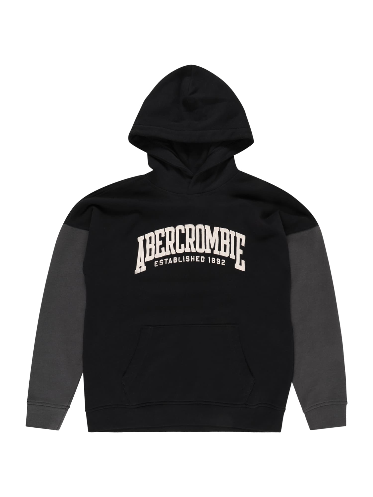 Abercrombie & Fitch Majica  bež / grafit / črna
