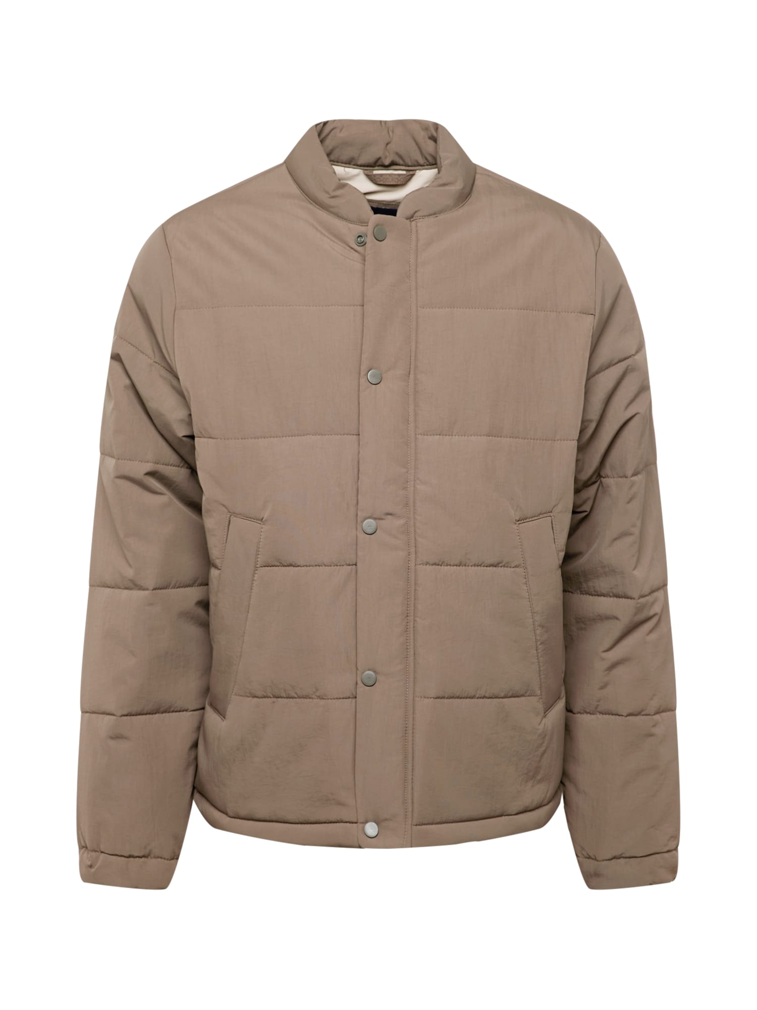 Abercrombie & Fitch Prehodna jakna 'ANF'  svetlo rjava