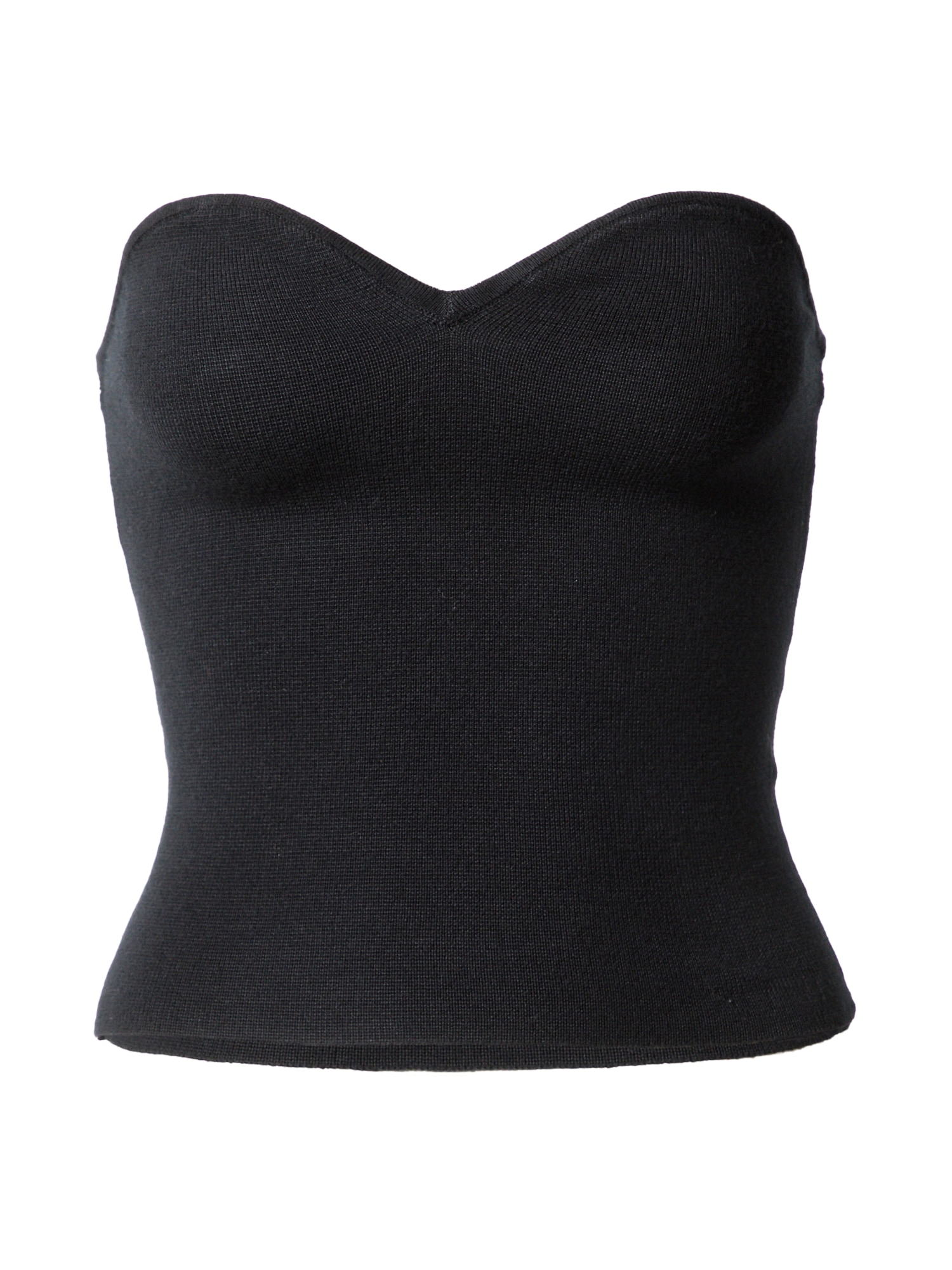 Abercrombie & Fitch Top z naramnicami 'DRAMA'  črna