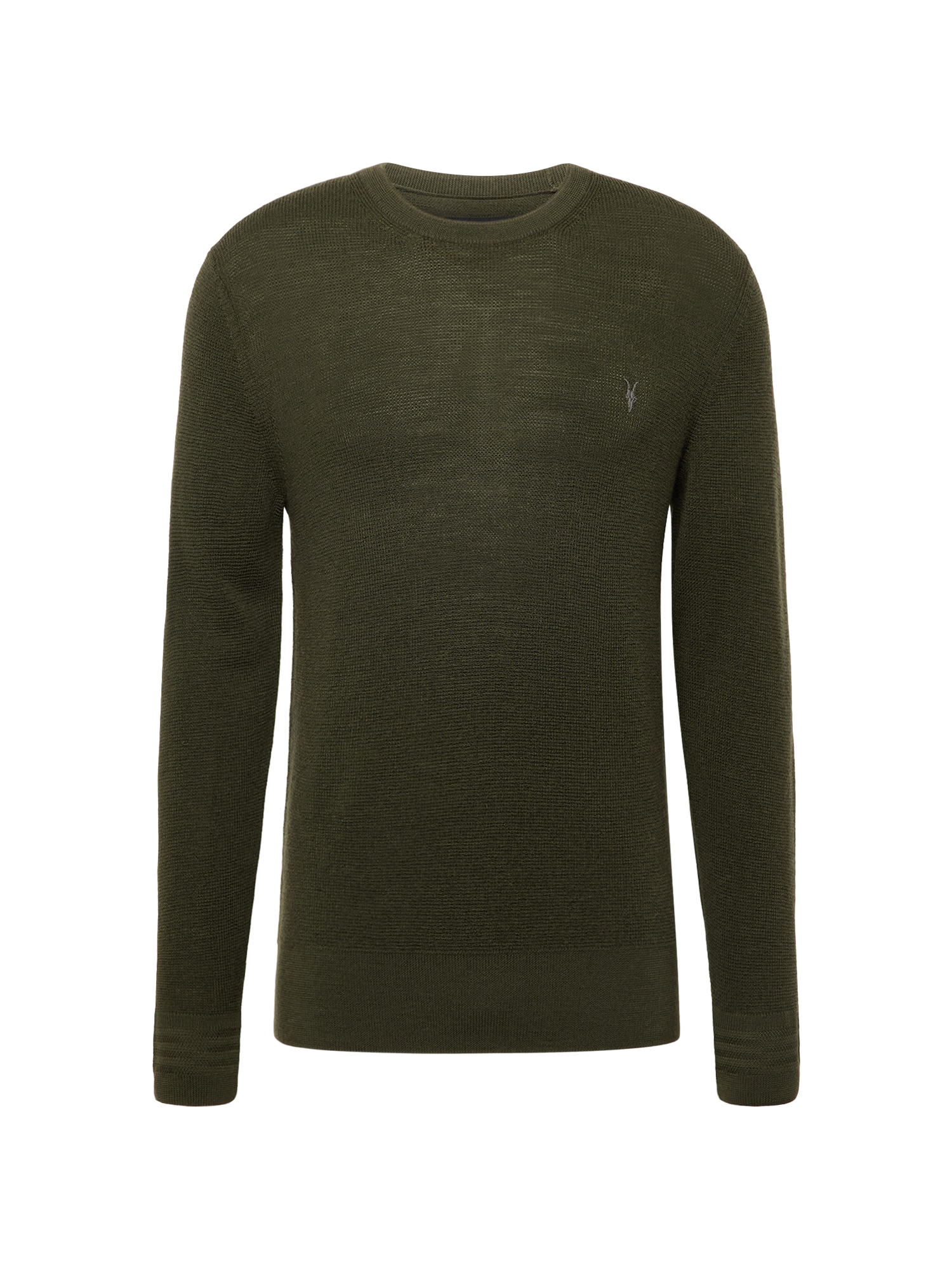 AllSaints Pulover 'IVAR'  siva / temno zelena