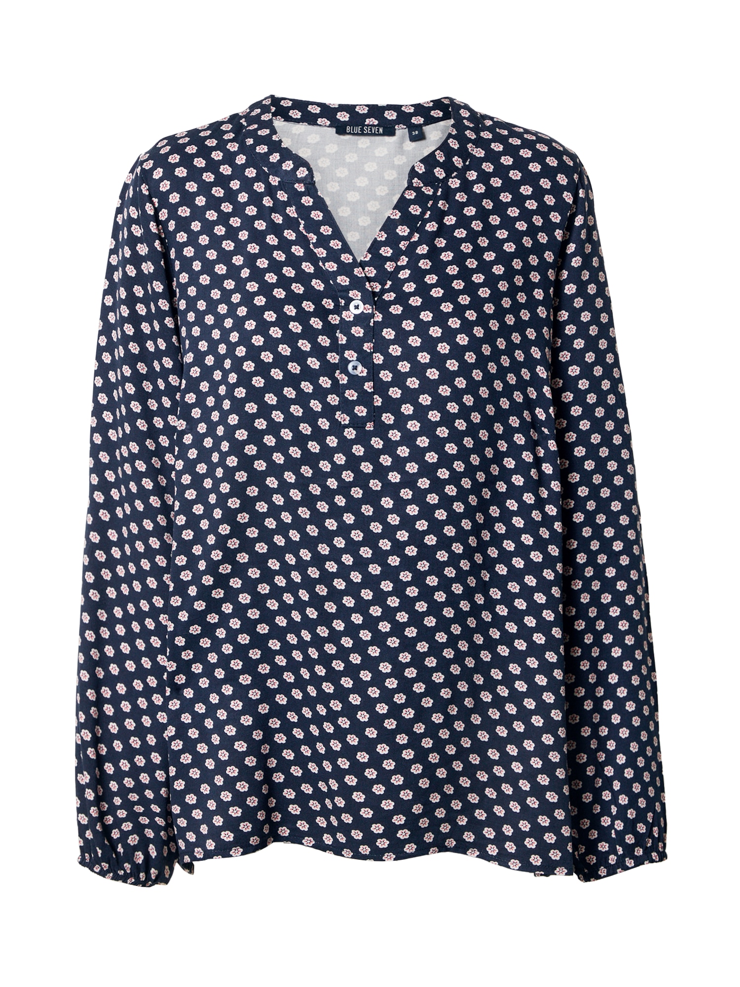BLUE SEVEN Bluza  temno modra / roza / bela