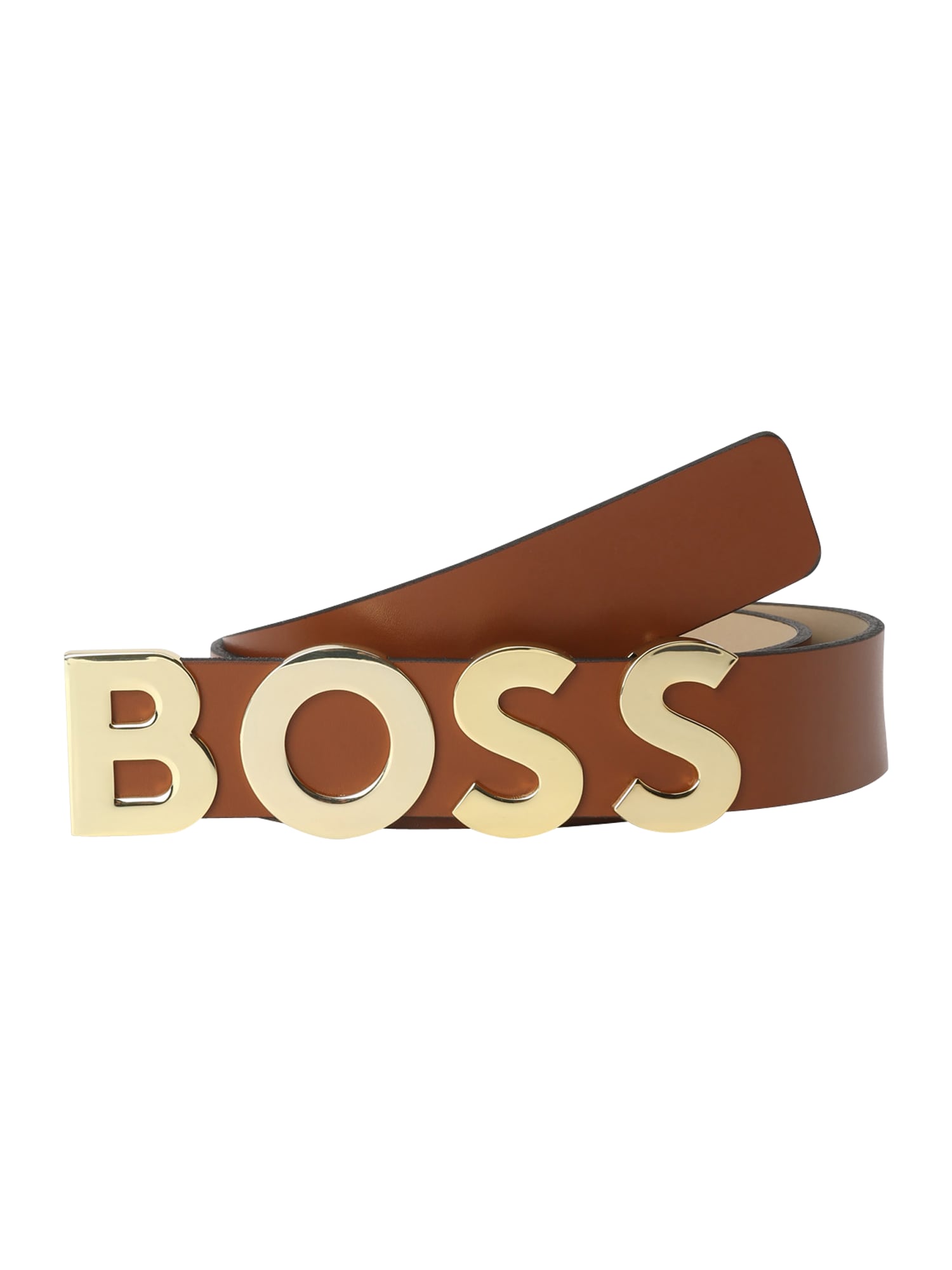 BOSS Black Pas  rjava / zlata