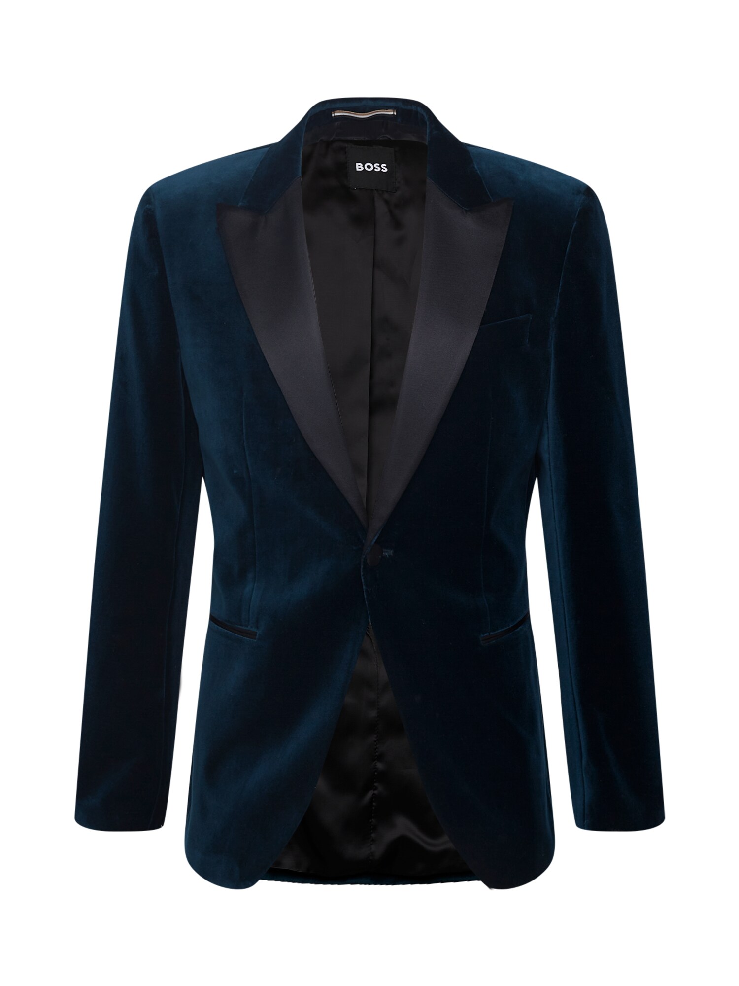 BOSS Black Suknjič 'Hutson-Tux'  nočno modra / črna