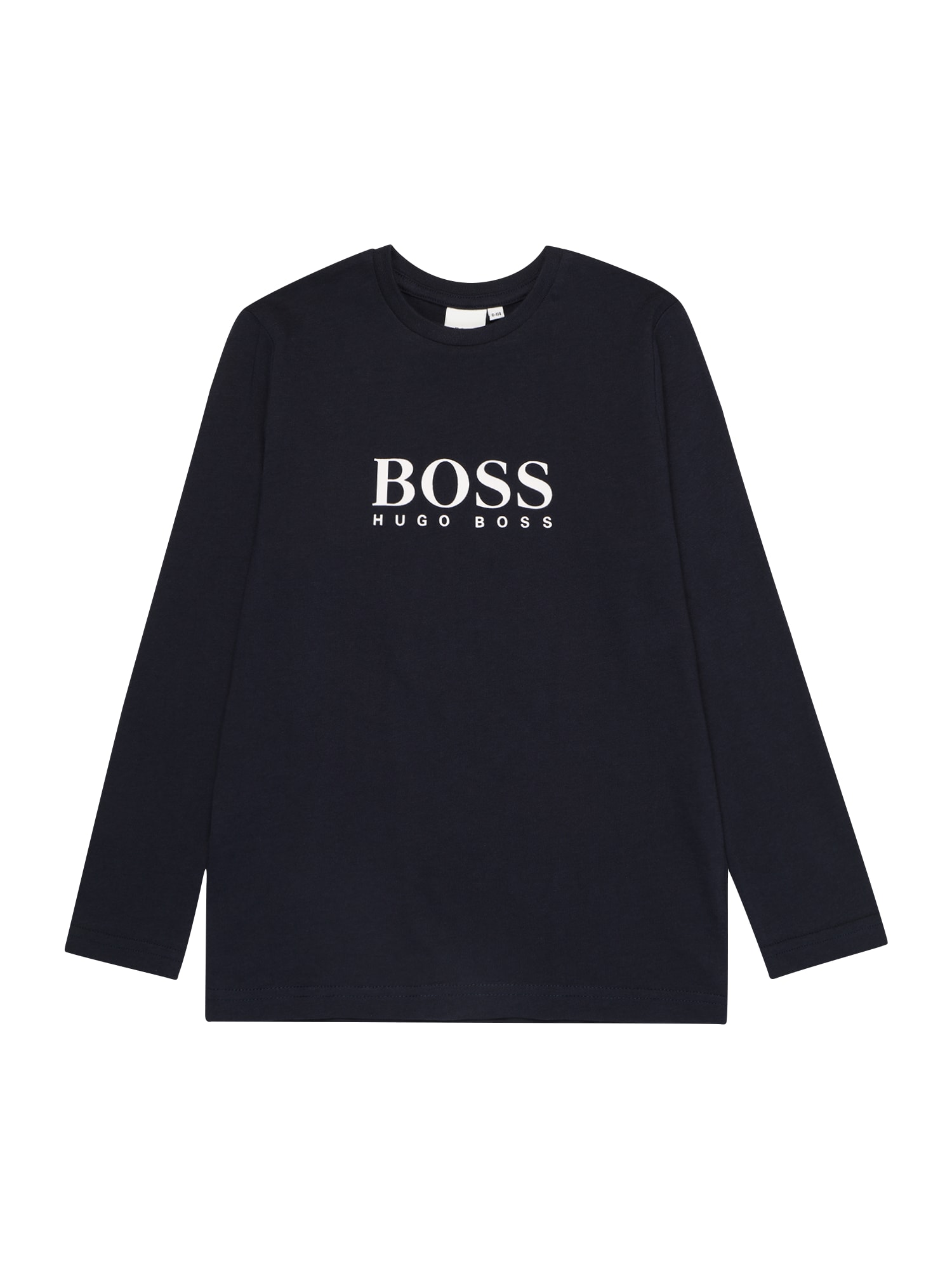 BOSS Kidswear Majica  mornarska / bela