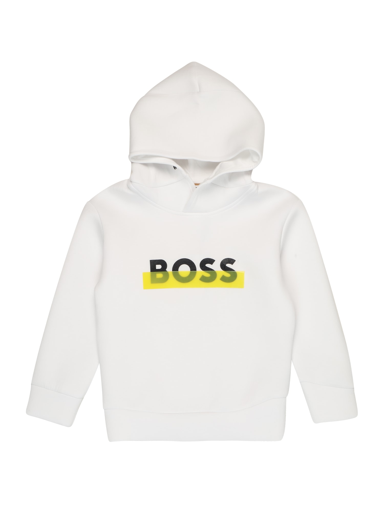 BOSS Kidswear Majica  rumena / črna / bela