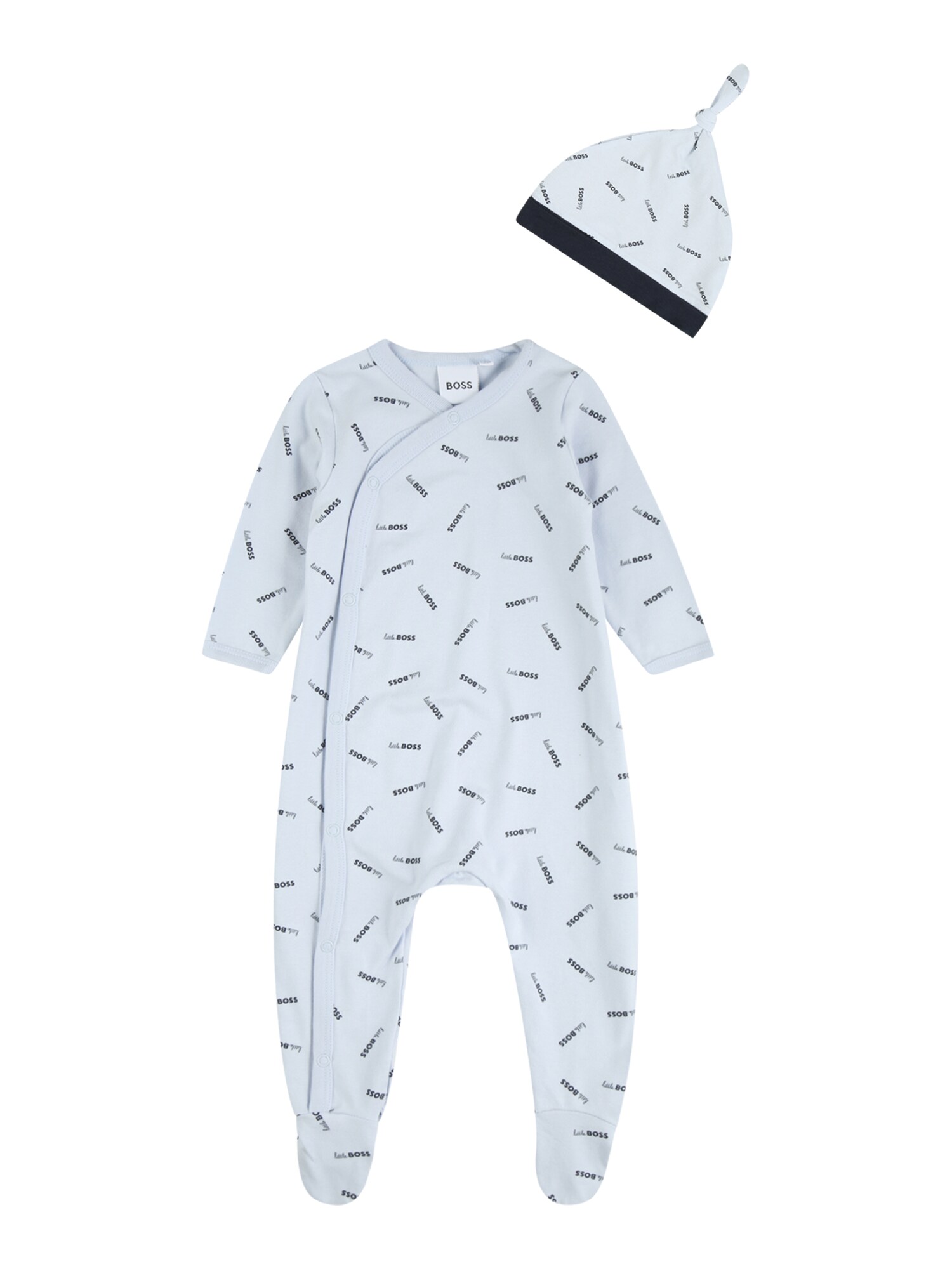 BOSS Kidswear Set perila  mornarska / svetlo modra