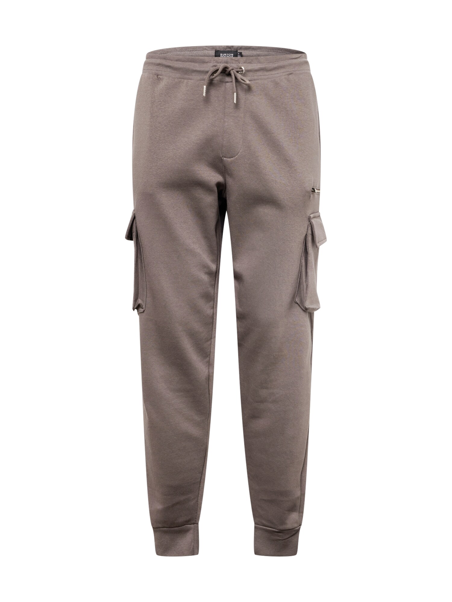 BURTON MENSWEAR LONDON Kargo hlače  temno siva