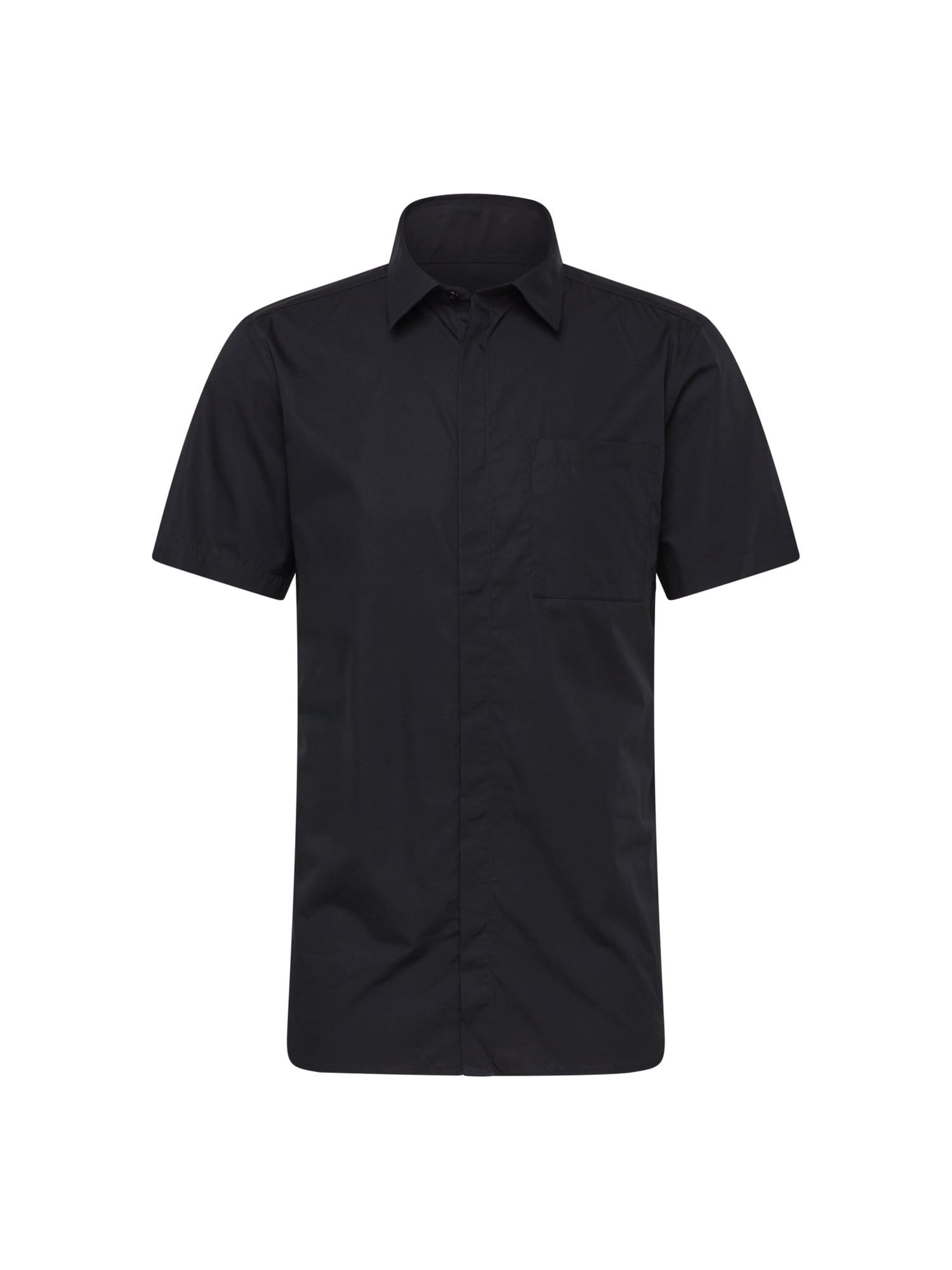 BURTON MENSWEAR LONDON Srajca 'Concealed'  črna
