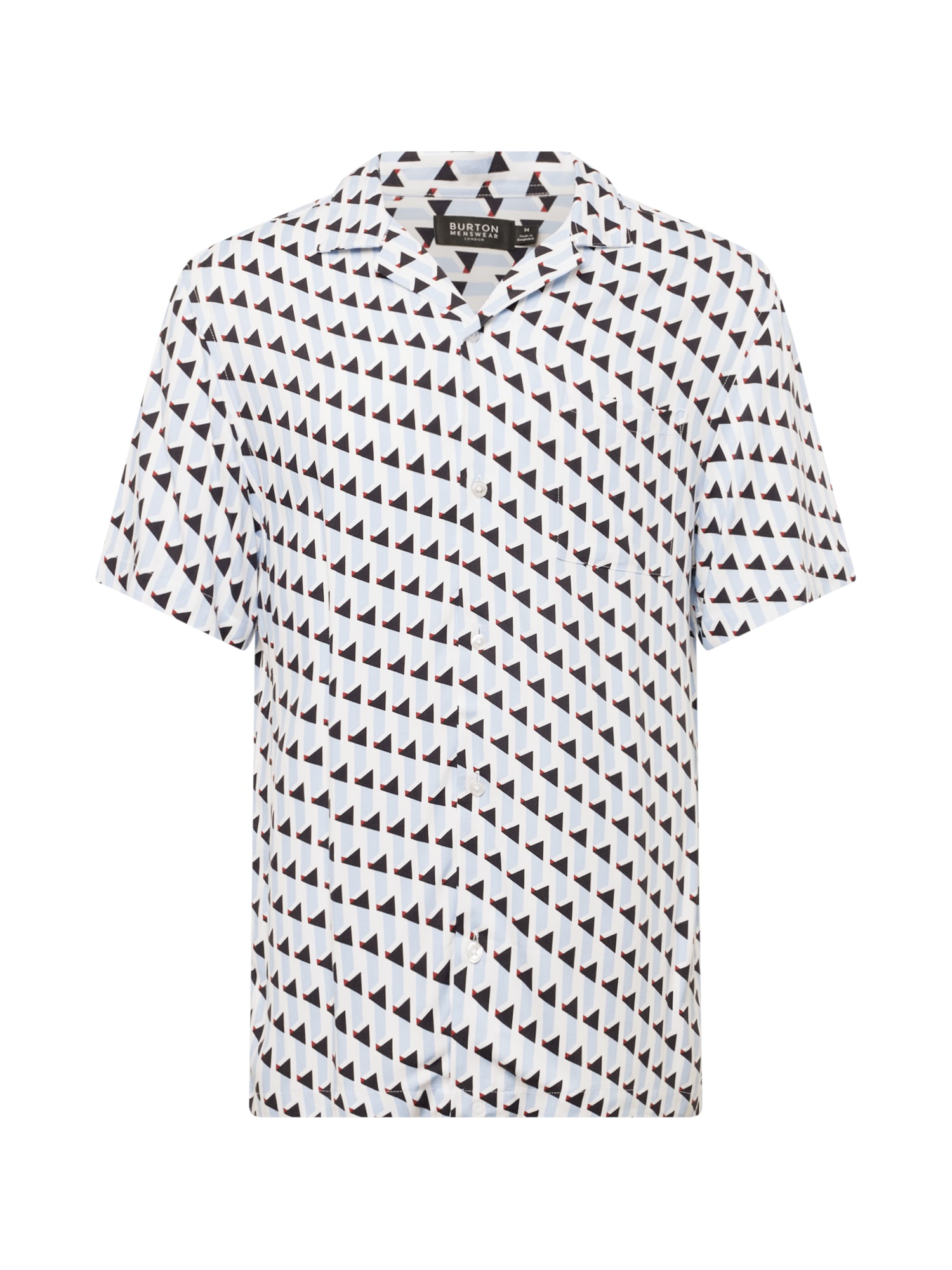 BURTON MENSWEAR LONDON Srajca  marine / svetlo modra / rjasto rdeča / bela