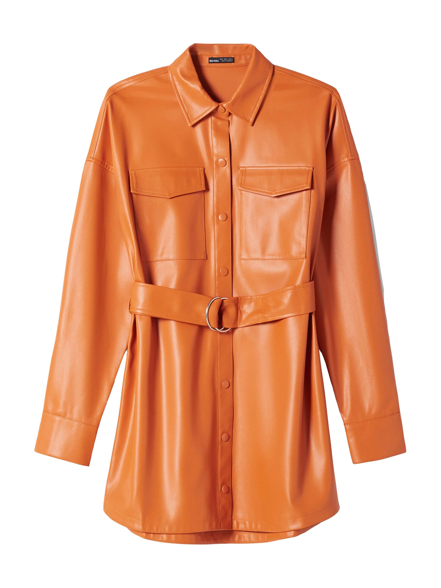 Bershka Dolga srajca  karamel
