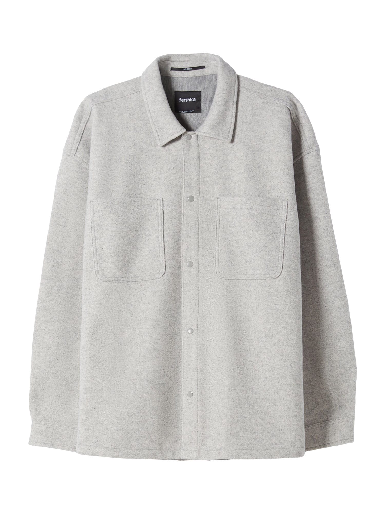 Bershka Prehodna jakna  pegasto siva