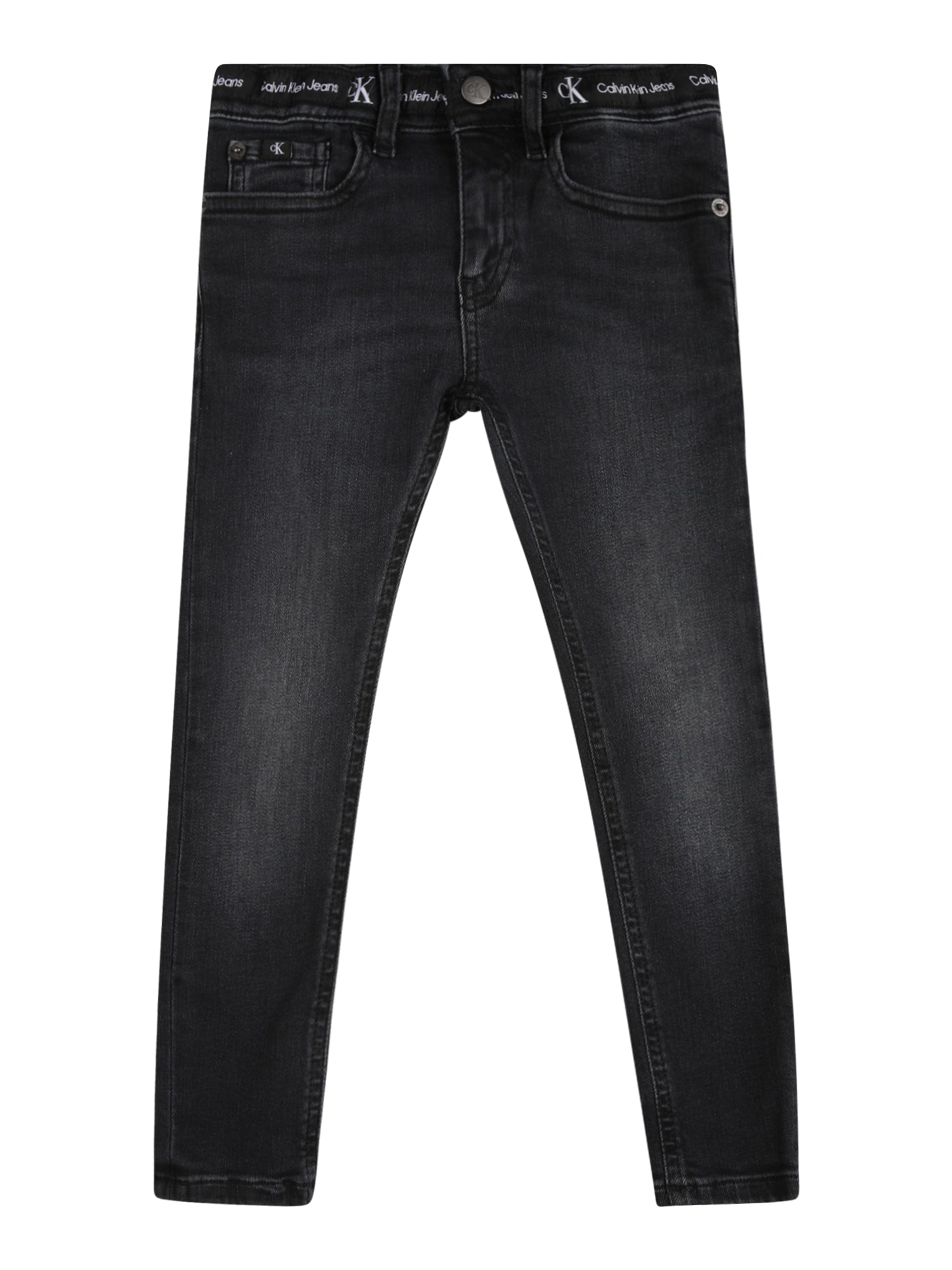 Calvin Klein Jeans Kavbojke  temno modra