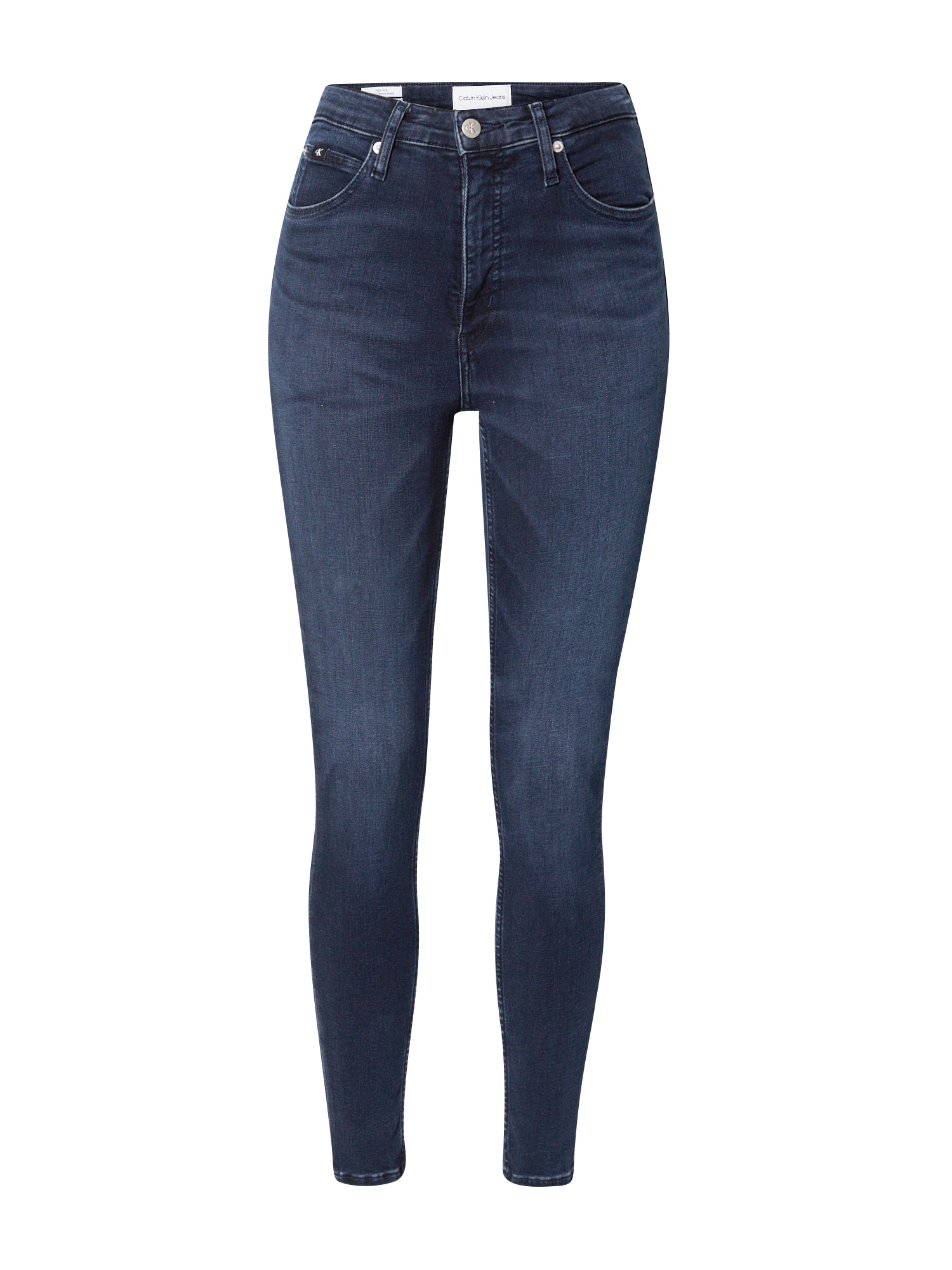 Calvin Klein Jeans Kavbojke  temno modra