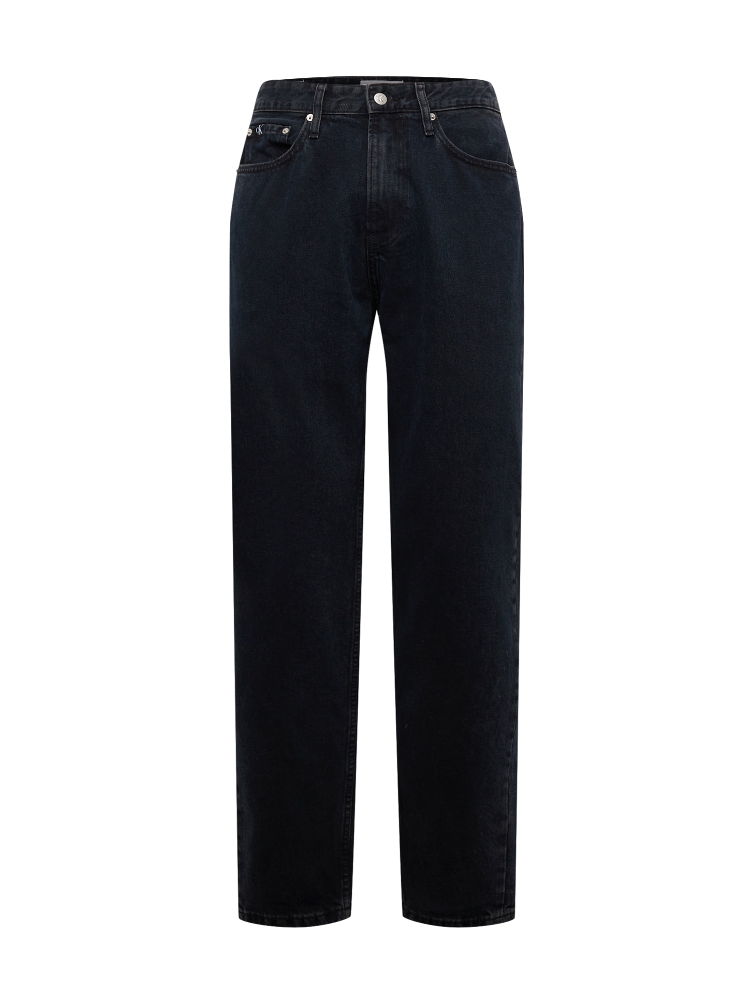 Calvin Klein Jeans Kavbojke  temno modra