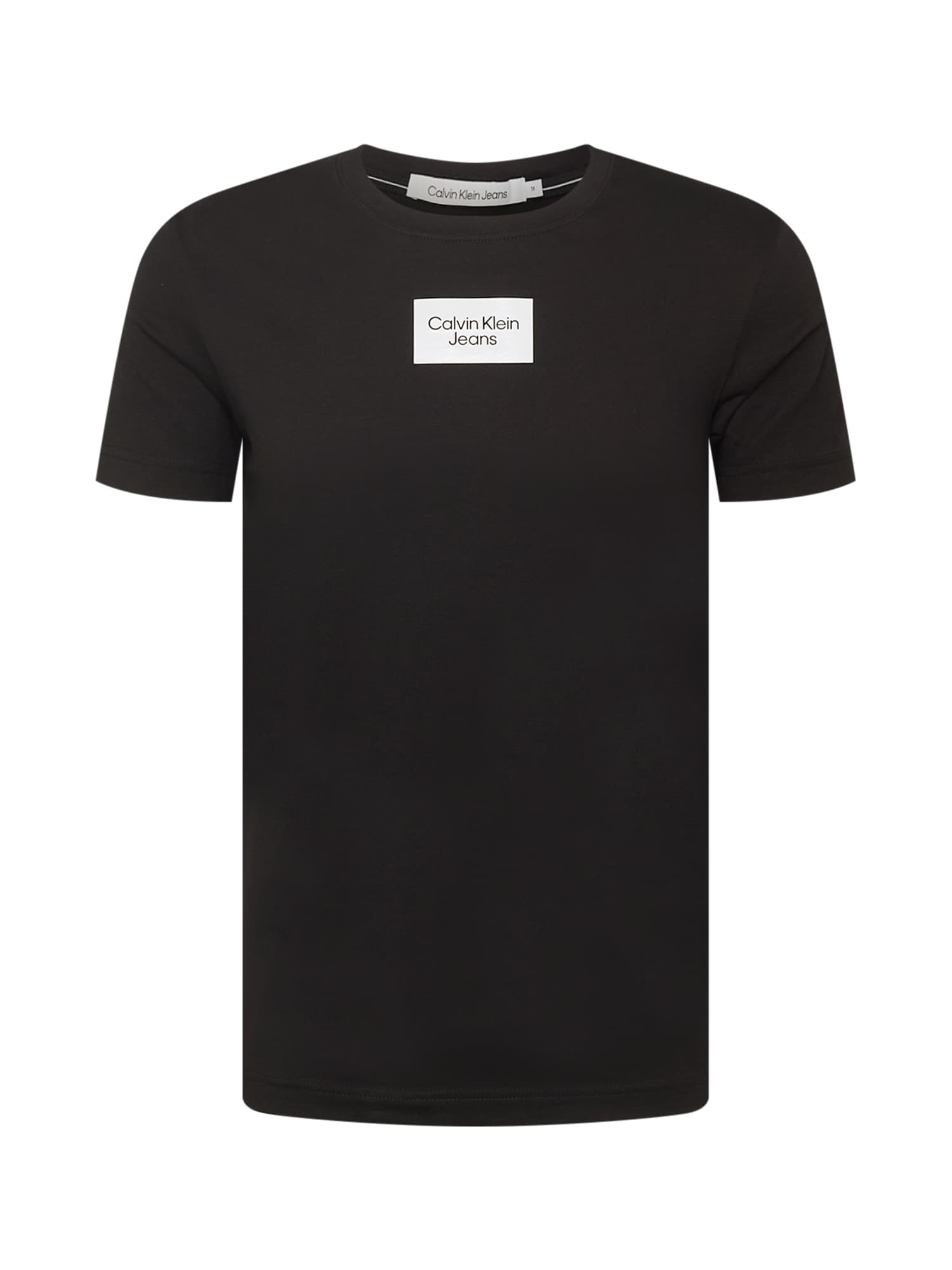 Calvin Klein Jeans Majica  črna / bela