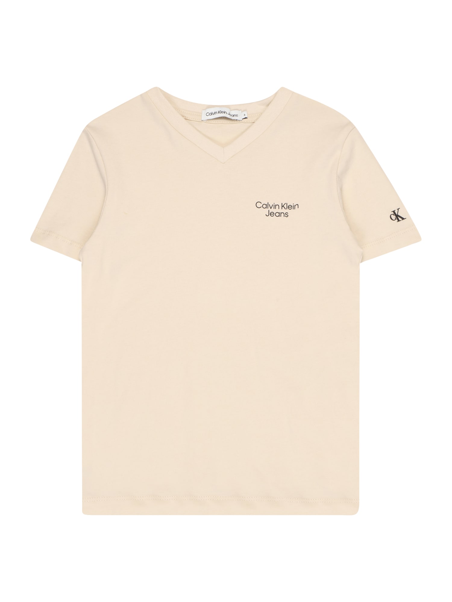 Calvin Klein Jeans Majica  kit / črna