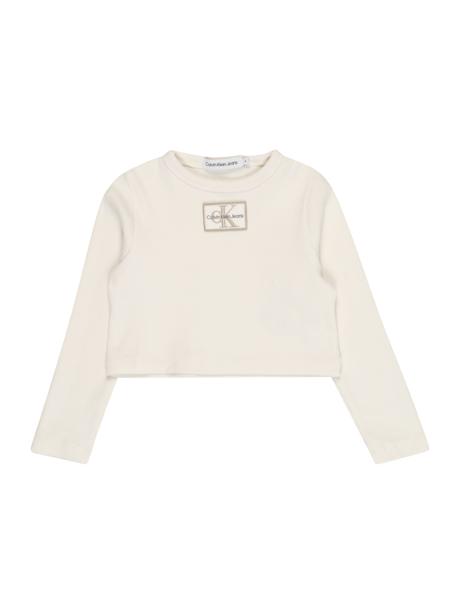 Calvin Klein Jeans Majica  slonovina / pesek