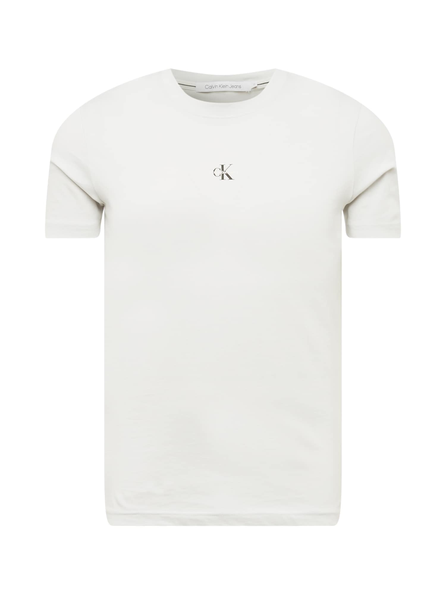 Calvin Klein Jeans Majica  svetlo siva / črna / bela