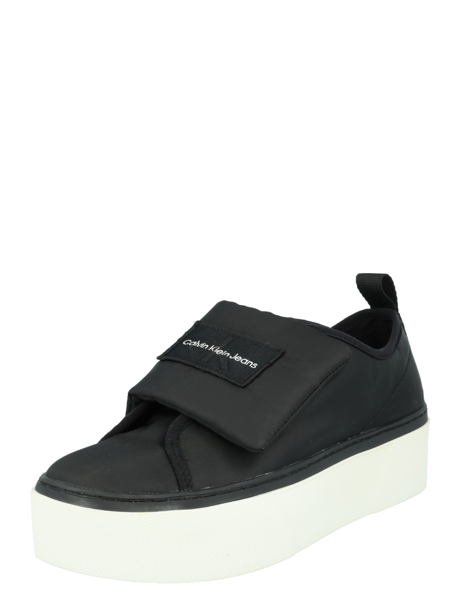 Calvin Klein Jeans Nizke superge  črna / bela