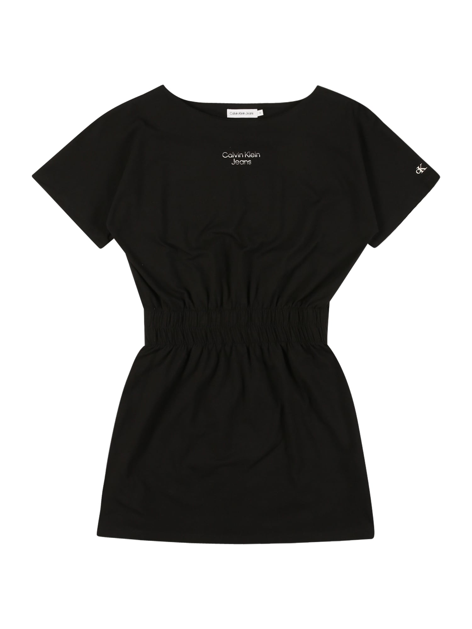 Calvin Klein Jeans Obleka 'HERO'  črna / bela