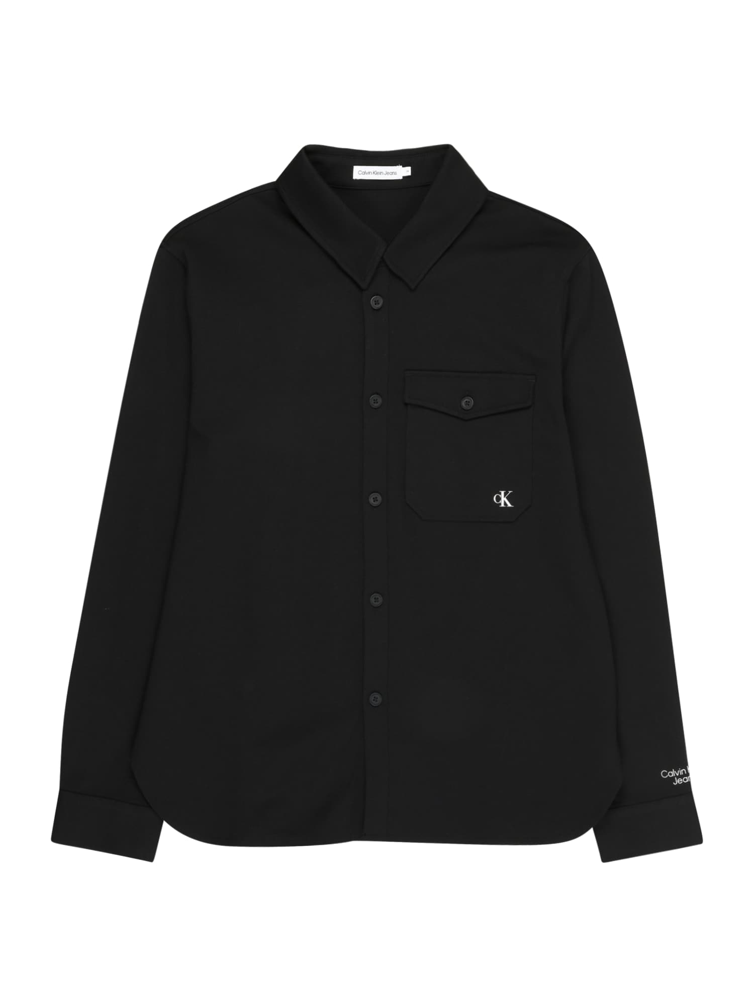 Calvin Klein Jeans Prehodna jakna 'Punto'  črna